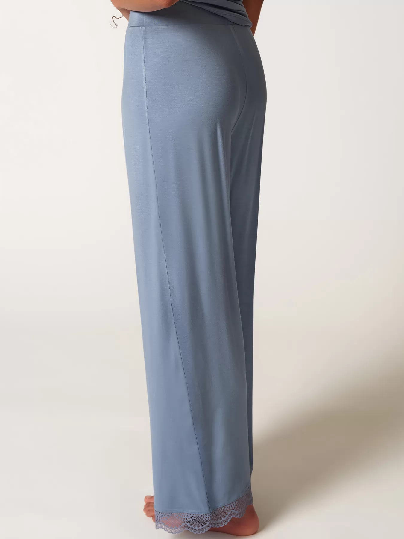 Niebieski Spodnie damskie Skiny Every Night in Mix&Match 082616 - zdjęcie 2