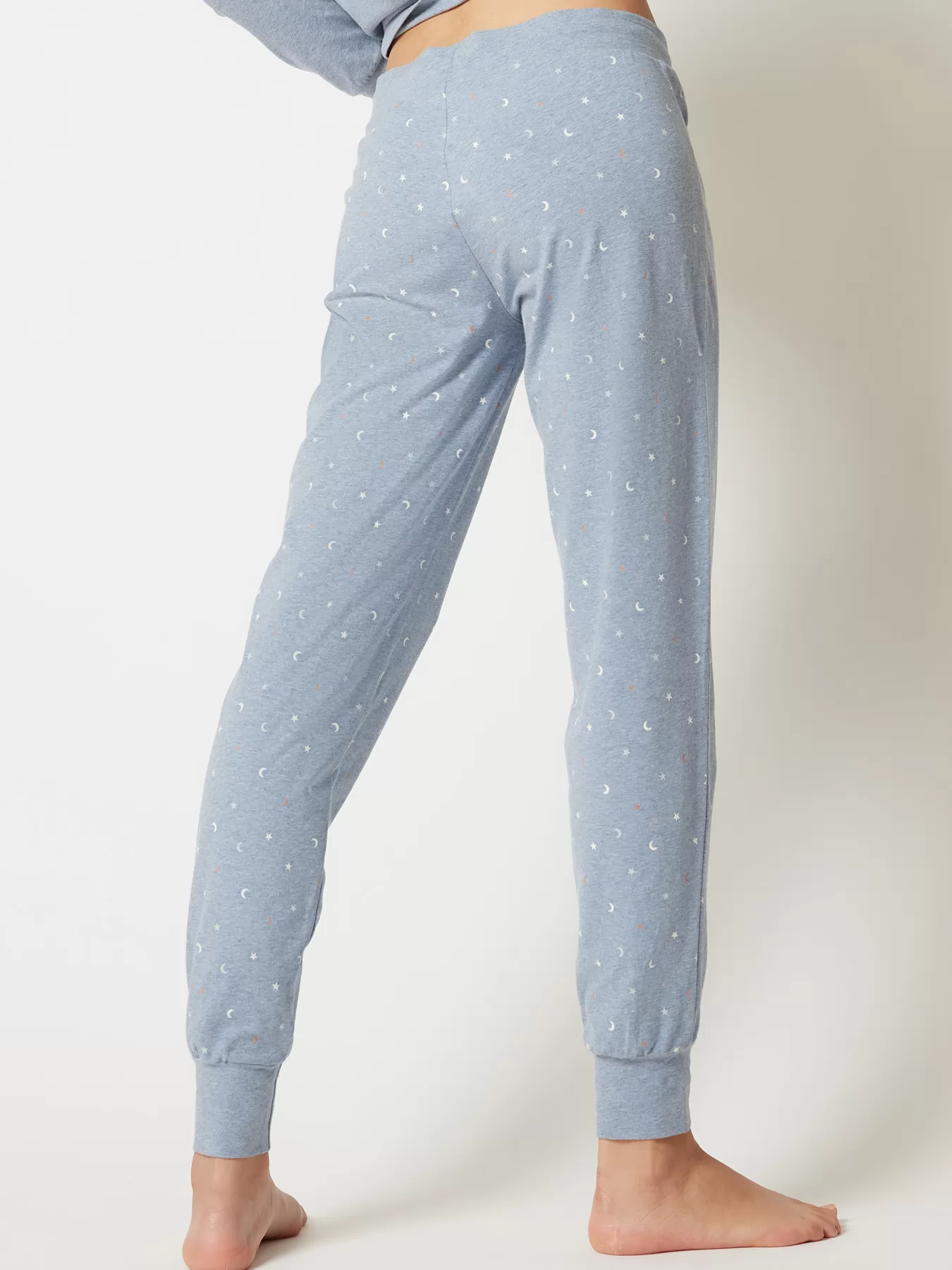 Niebieski Spodnie damskie Skiny Every Night in Mix&Match 080790 - zdjęcie 2