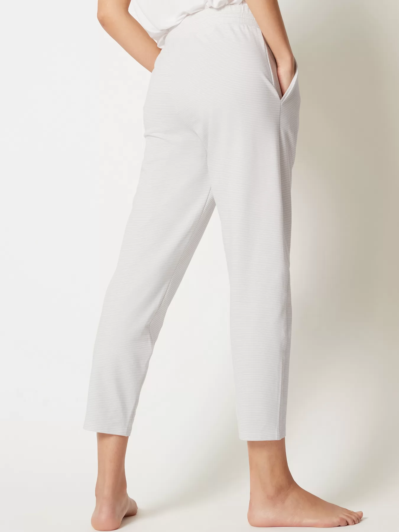 Srebrny Spodnie damskie Skiny Every Night in Mix&Match 080780 - zdjęcie 2