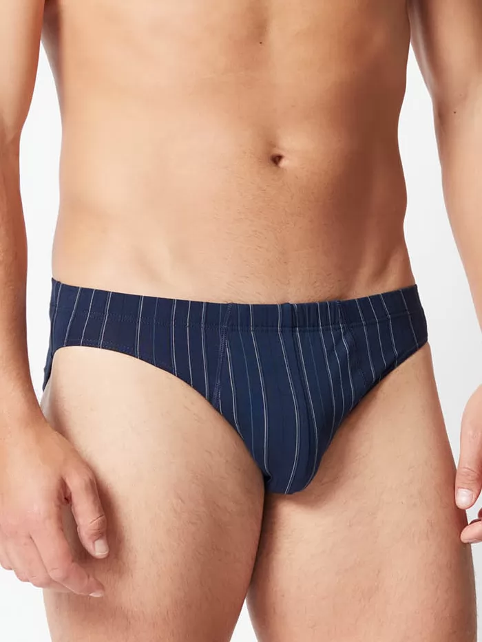 Granatowy Slipy męskie 2PACK Huber 112532 - zdjęcie 1