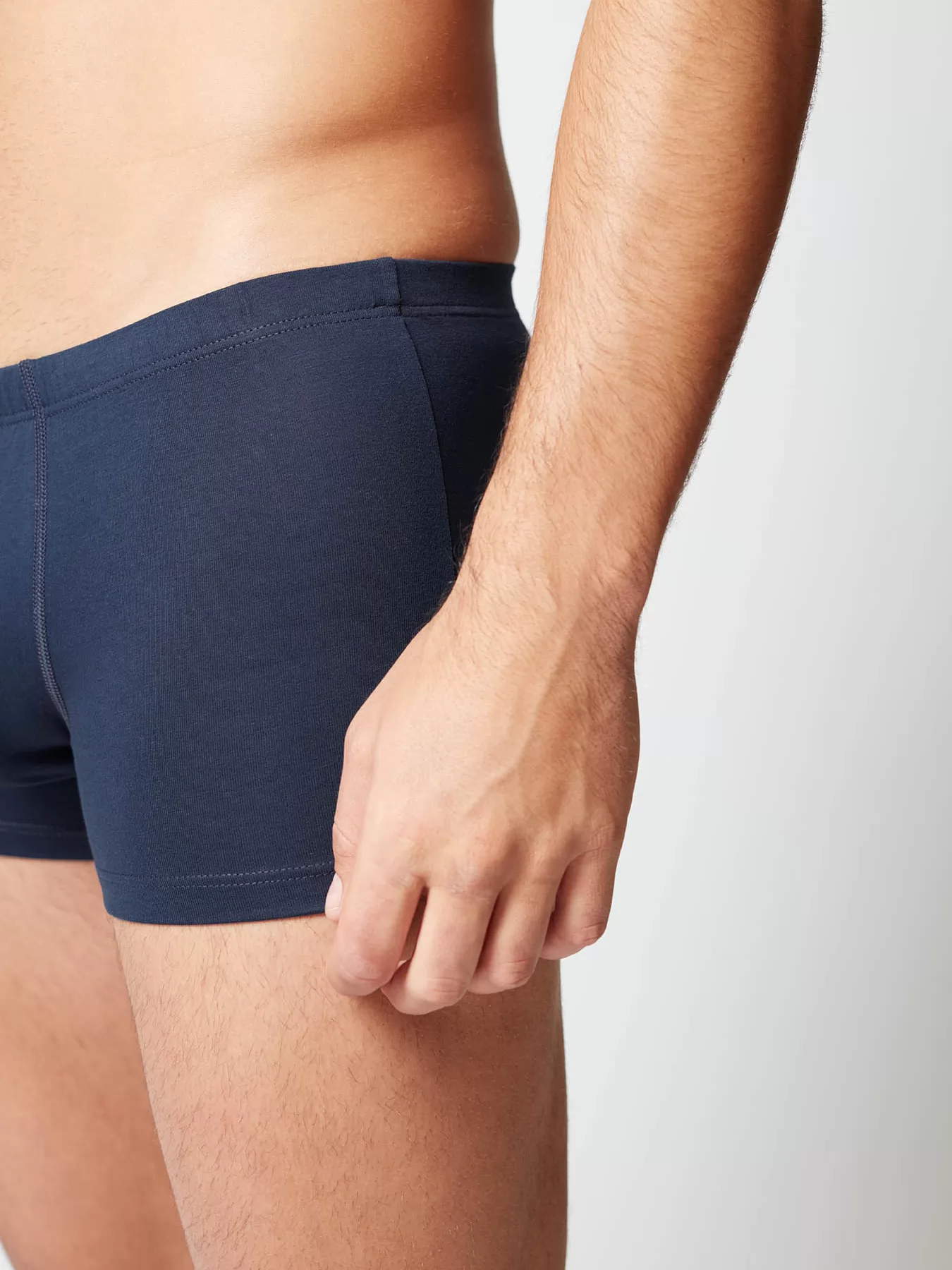 Granatowy Bokserki męskie 2PACK Huber 112533 - zdjęcie 4