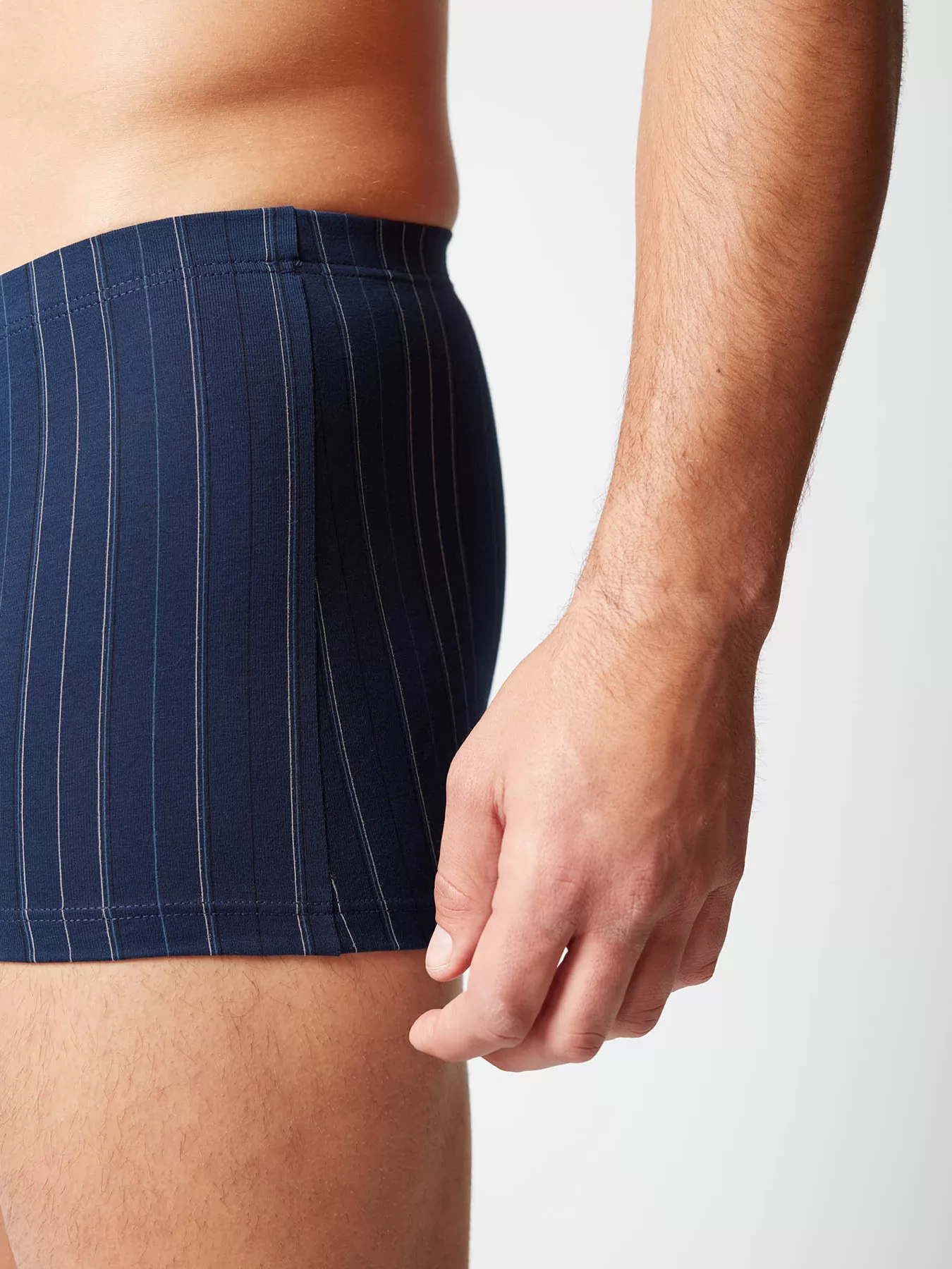 Granatowy Bokserki męskie 2PACK Huber 112533 - zdjęcie 4