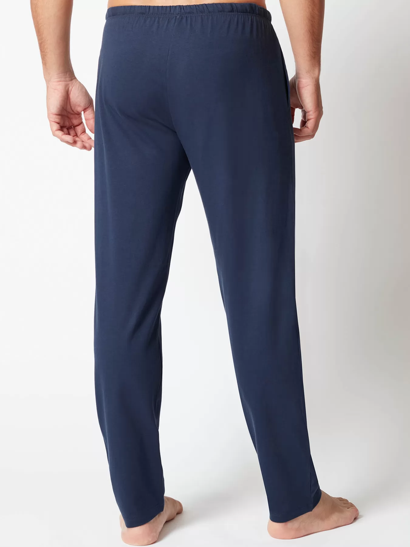 Granatowy Spodnie męskie Huber Basic Selection 117104 - zdjęcie 2