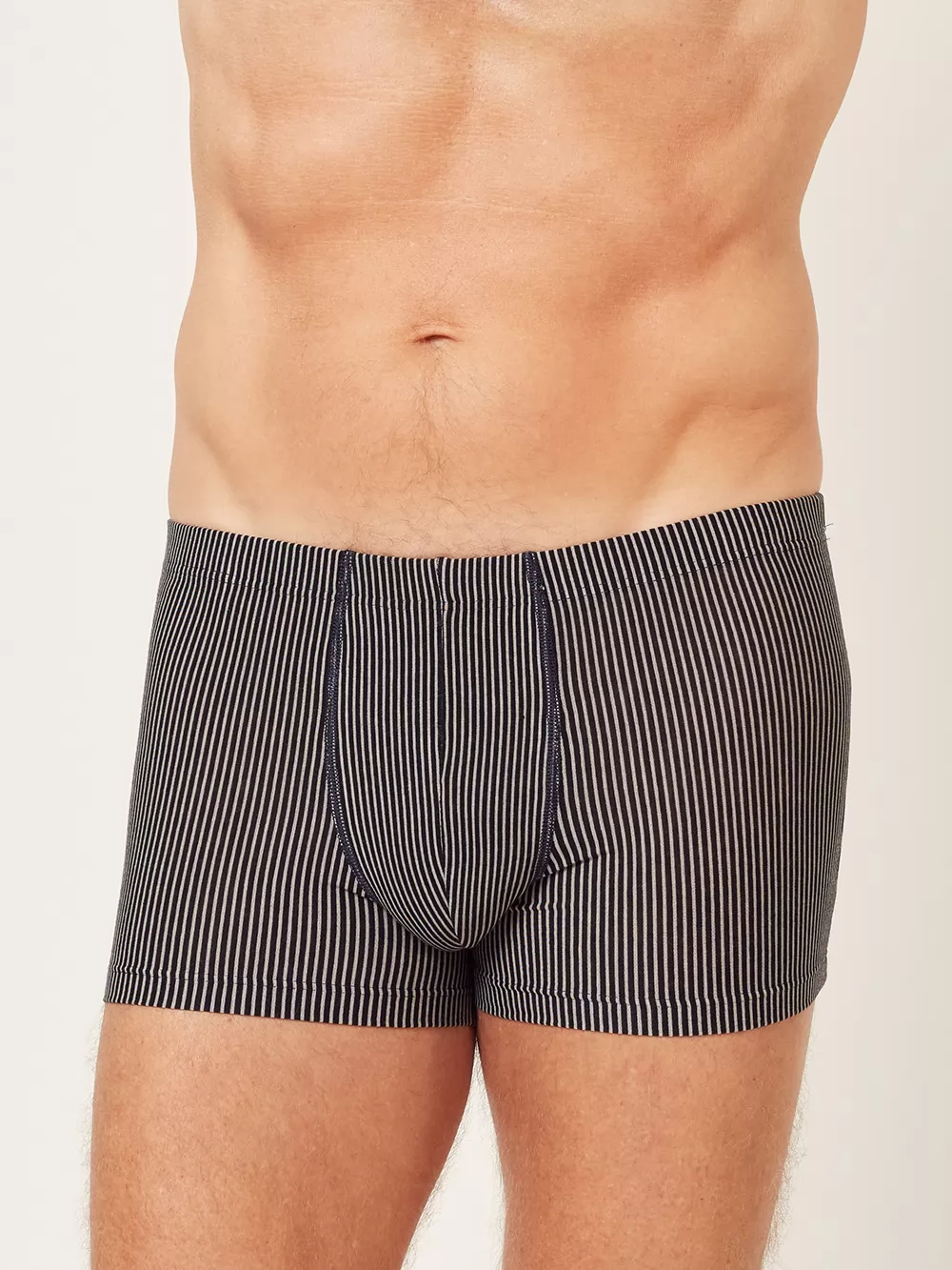 Czarny, wielobarwny Bokserki męskie Huber Cool Lyocell Selection 110051 - zdjęcie 1