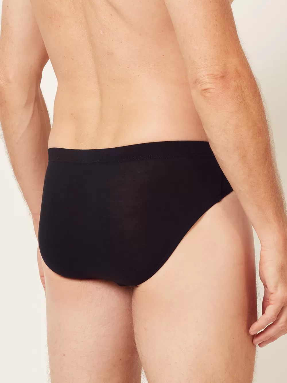 Czarny Slipy męskie Huber Cool Lyocell Selection 110050 - zdjęcie 2