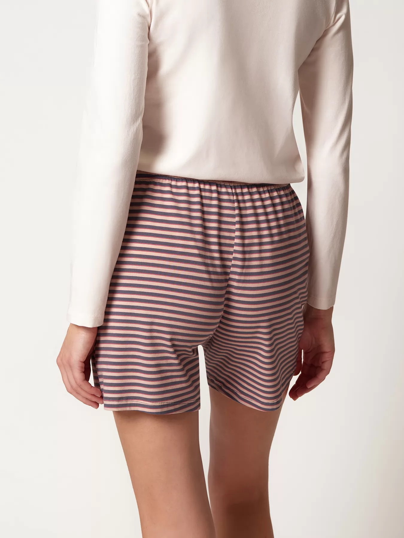 Różowy, wielobarwny Spodenki damskie Huber Basic Selection 019006 - zdjęcie 2