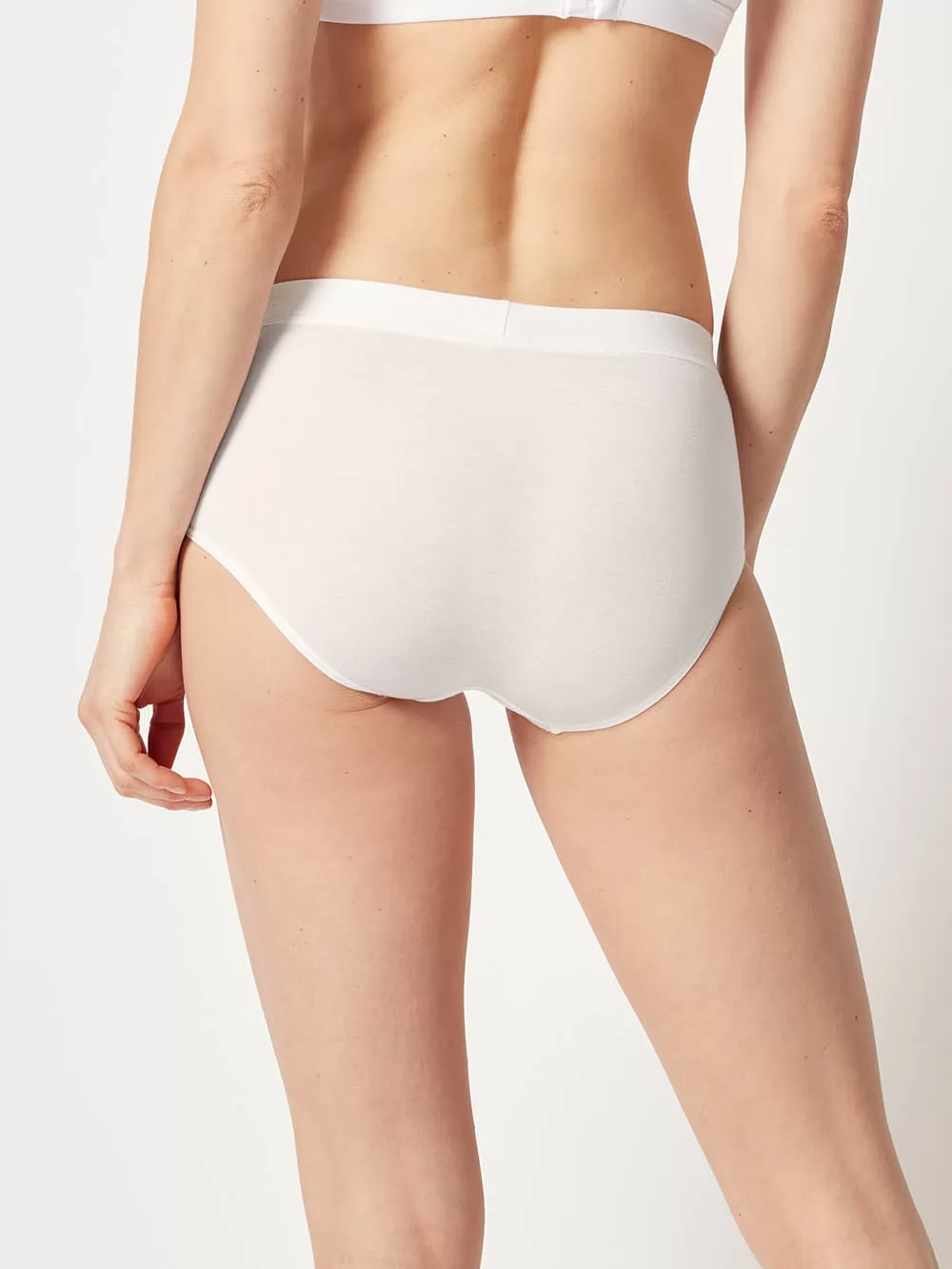 Kremowy Figi damskie Huber Soft Modal 016040 - zdjęcie 2