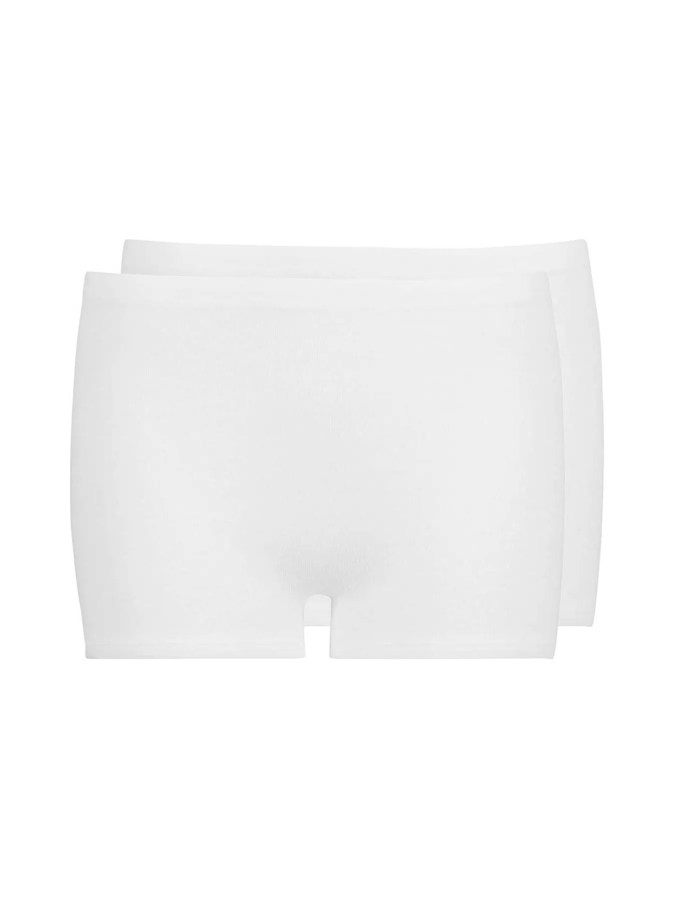 Biały Figi pełne damskie 2PACK Huber Cotton Fine Rib 016351 - zdjęcie 2