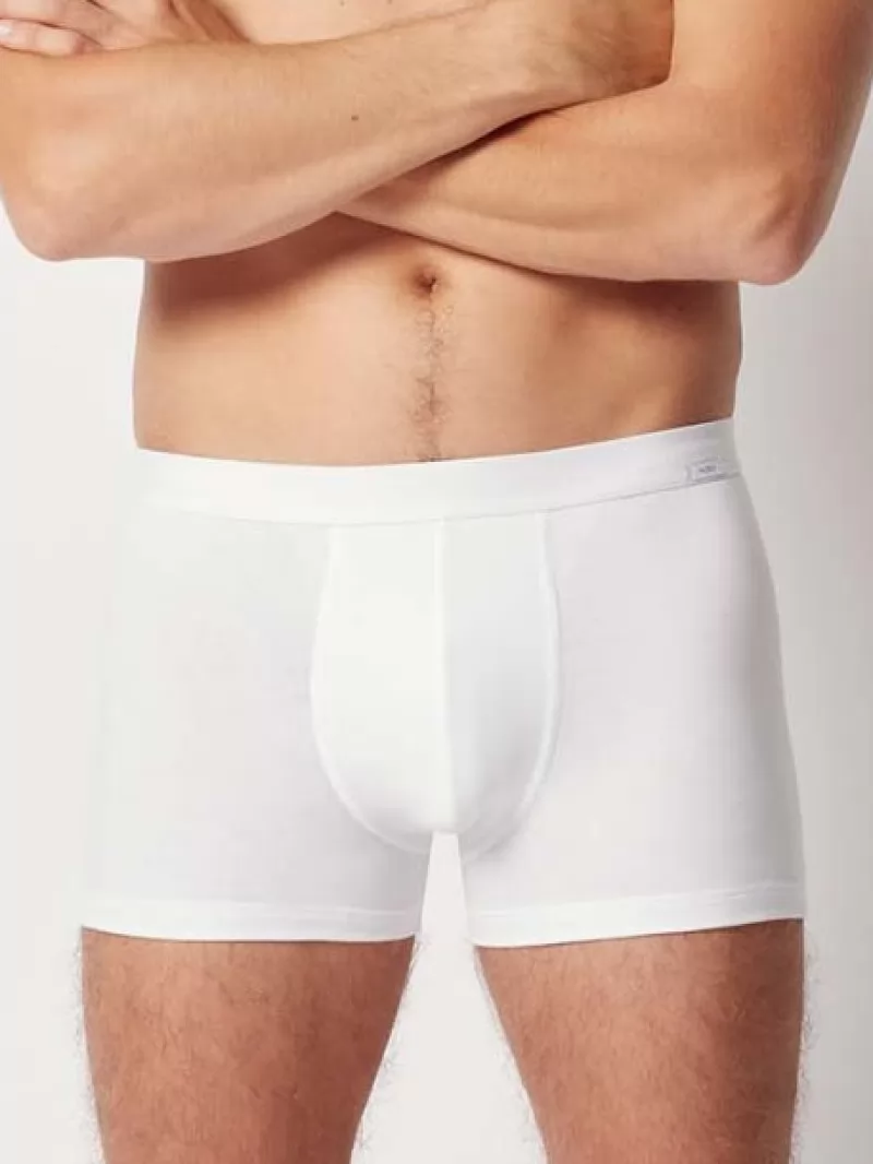 Biały Bokserki męskie 2PACK Huber 112535 - zdjęcie 1