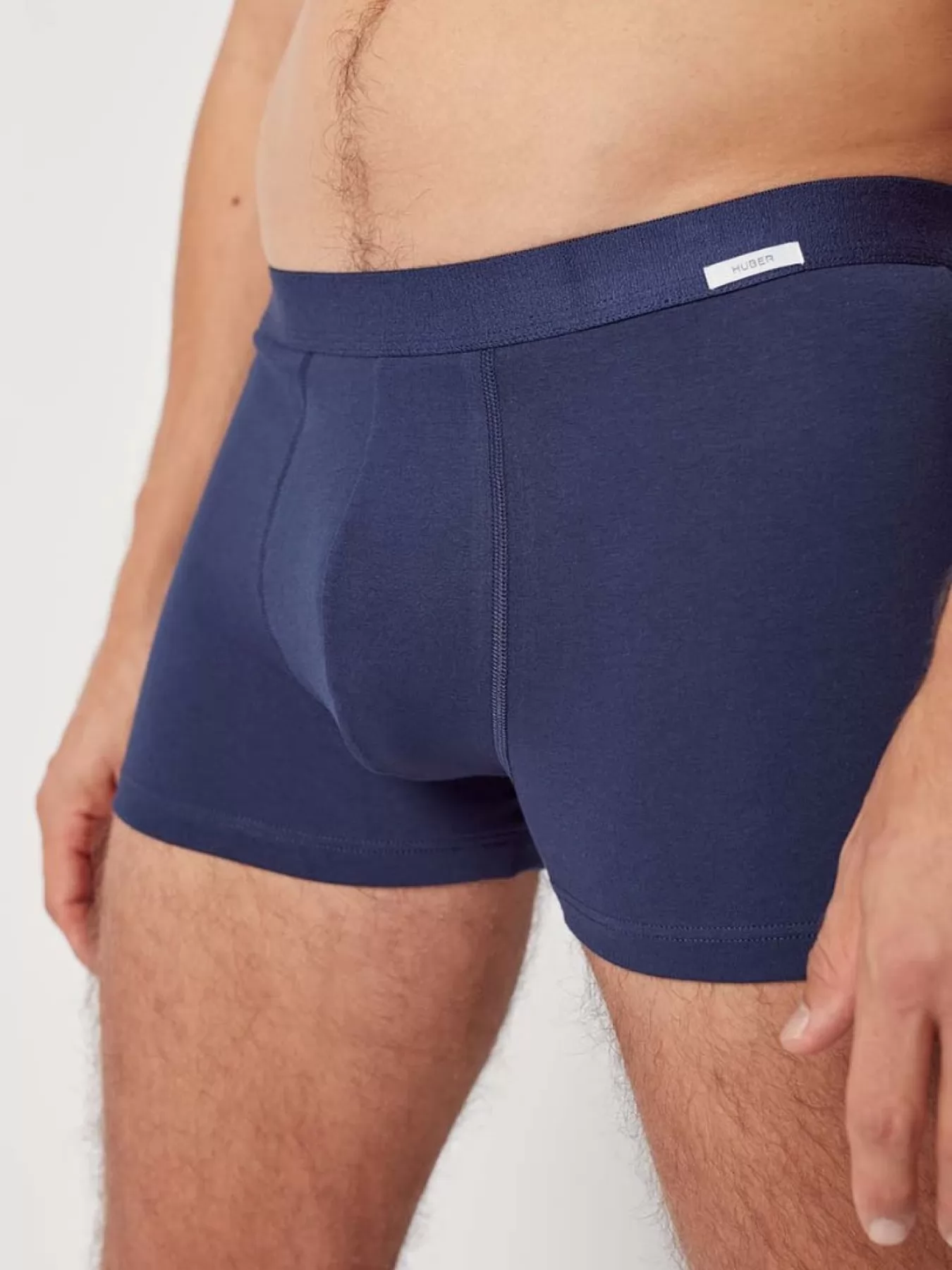 Granatowy Bokserki męskie 2PACK Huber 112535 - zdjęcie 4