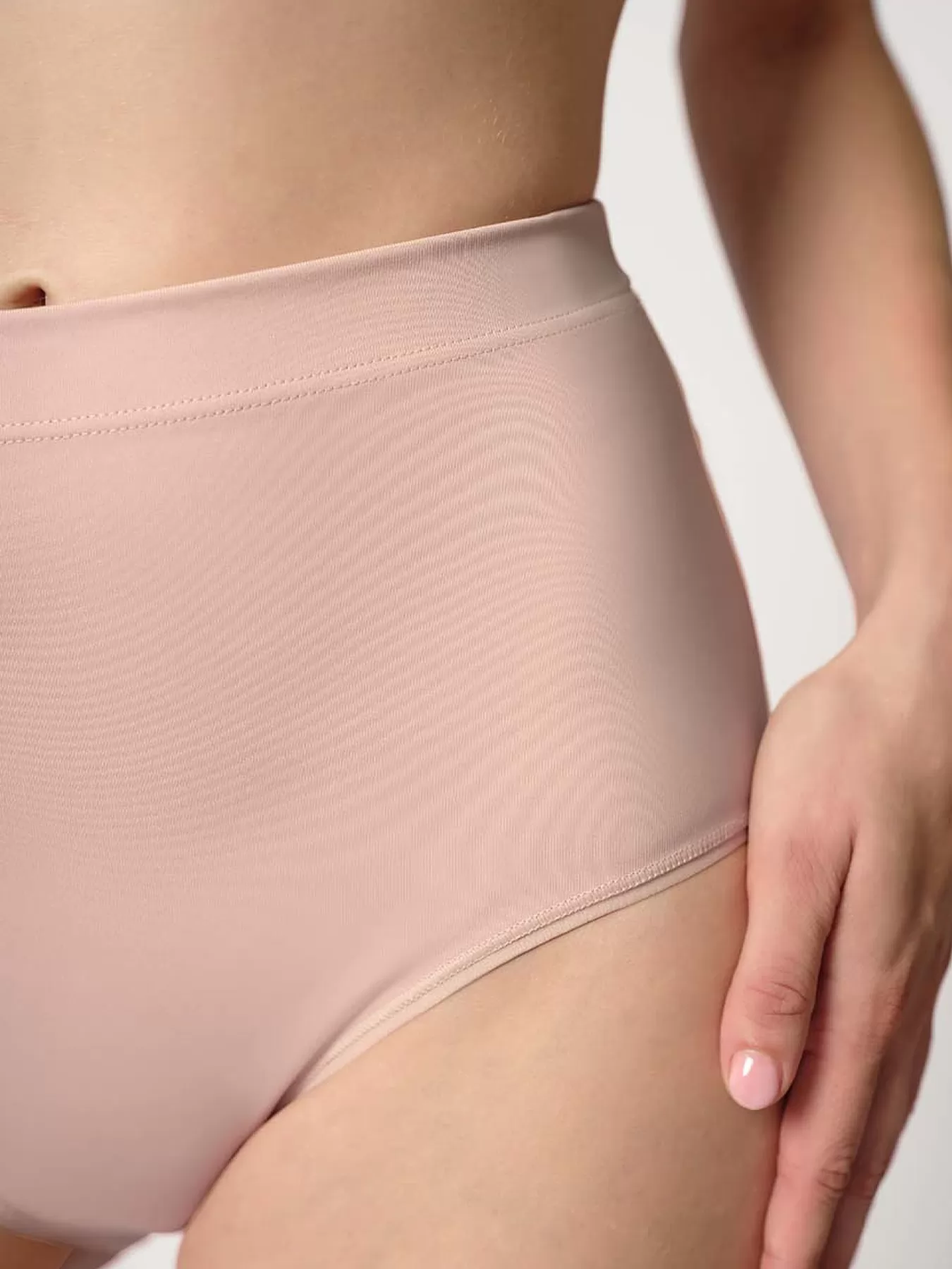 Pudrowy róż Figi damskie Huber Perfect Shape 010225 - zdjęcie 3