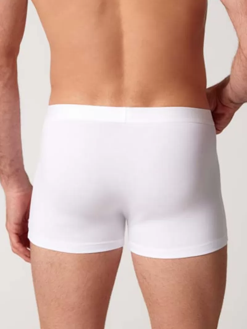 Biały Bokserki męskie 2PACK Huber 112494 - zdjęcie 3