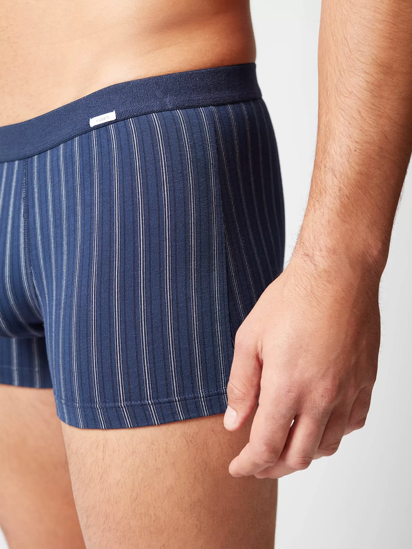 Granatowy Bokserki męskie 2PACK Huber 112535 - zdjęcie 6