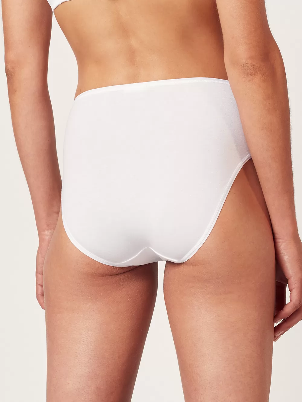 Biały Figi damskie 2PACK Huber 010113 - zdjęcie 4