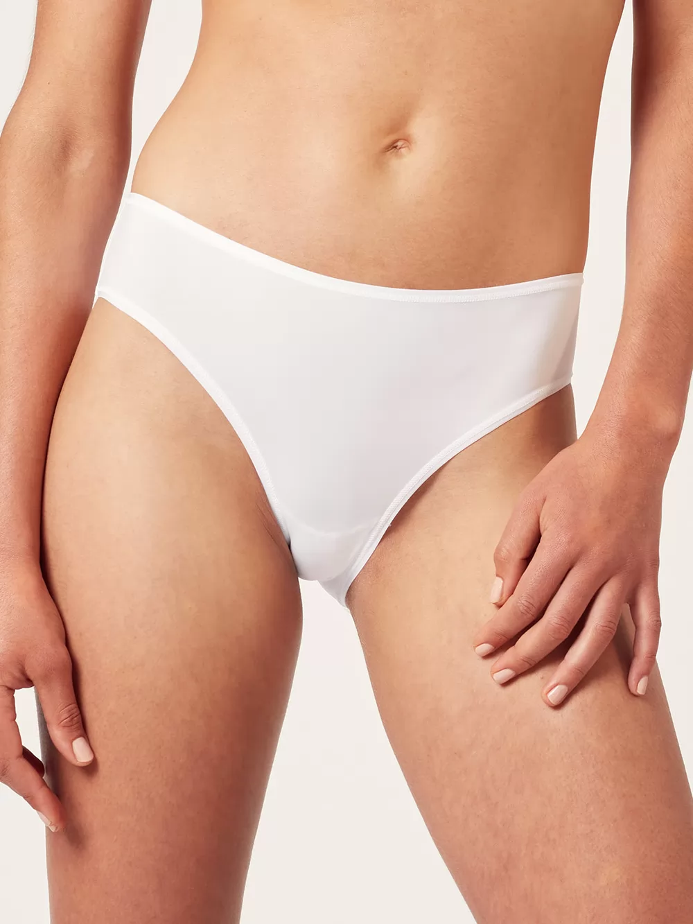 Biały Figi damskie 2PACK Huber 010114 - zdjęcie 1