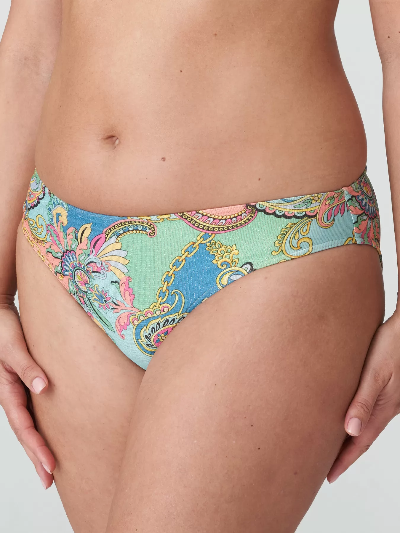 Wielobarwny, zielony Dół od kostiumu PrimaDonna Celaya 4011250 - zdjęcie 3