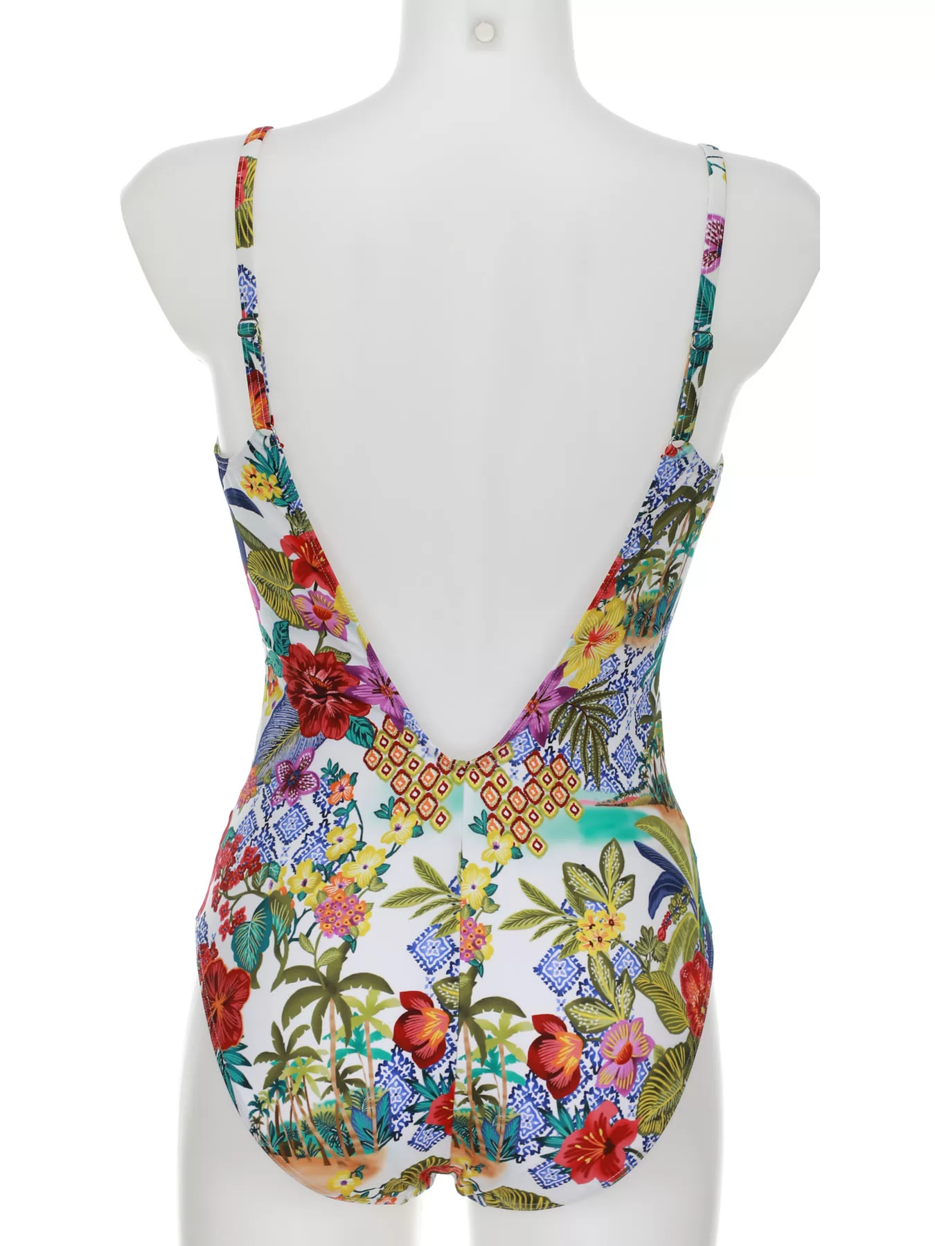 Wielobarwny Kostium kąpielowy Sunflair 22101 - zdjęcie 2