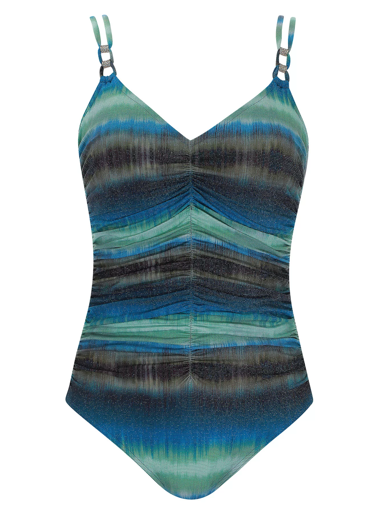 Niebieski, wielobarwny, zielony Kostium kąpielowy Opera 62006 - zdjęcie 1