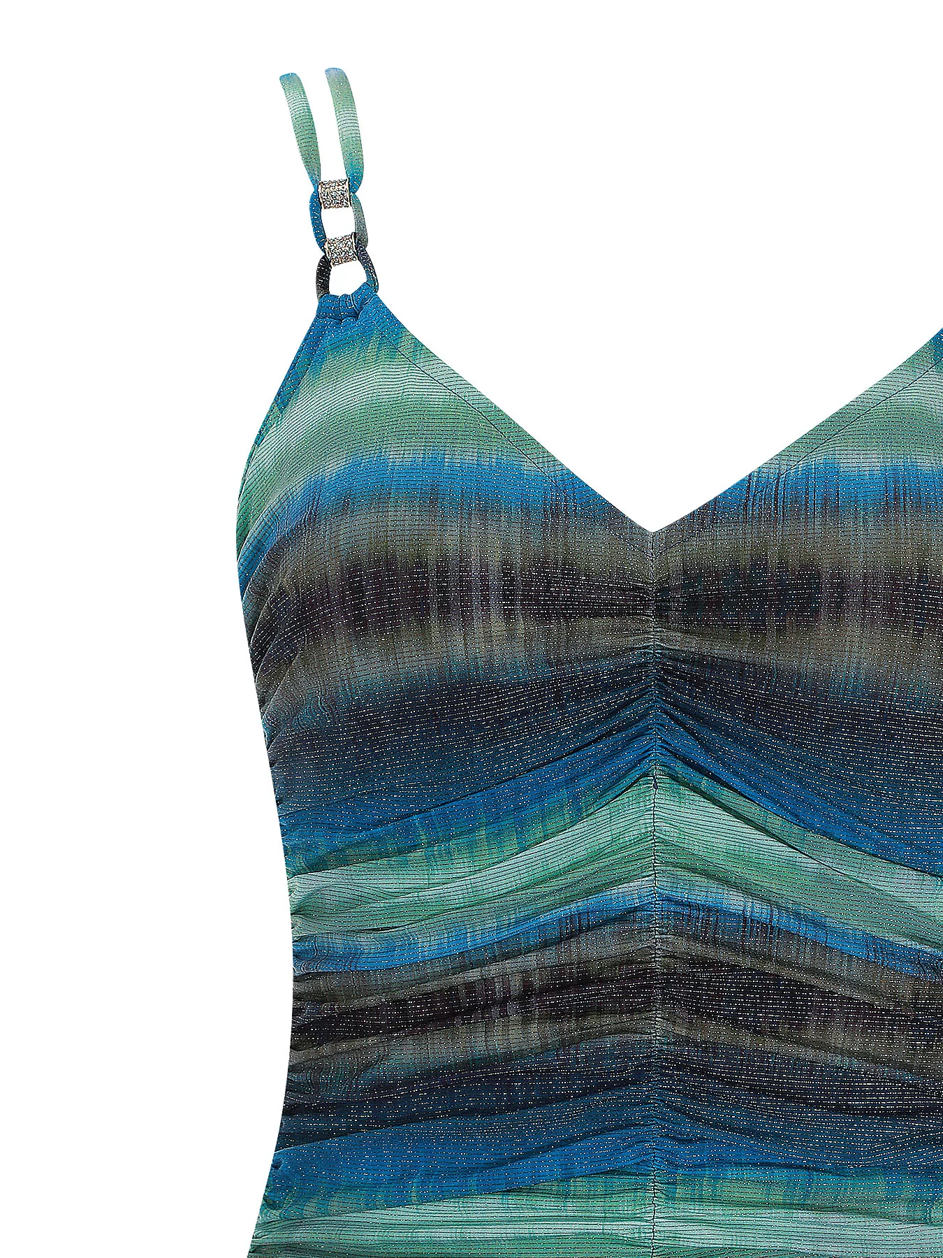 Niebieski, wielobarwny, zielony Kostium kąpielowy Opera 62006 - zdjęcie 5