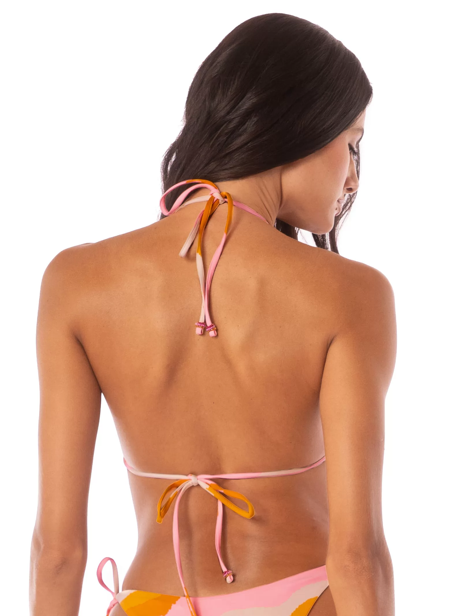 Pomarańczowy, różowy, wielobarwny Góra od bikini Maaji Paradiso Waves PT2404STR - zdjęcie 2