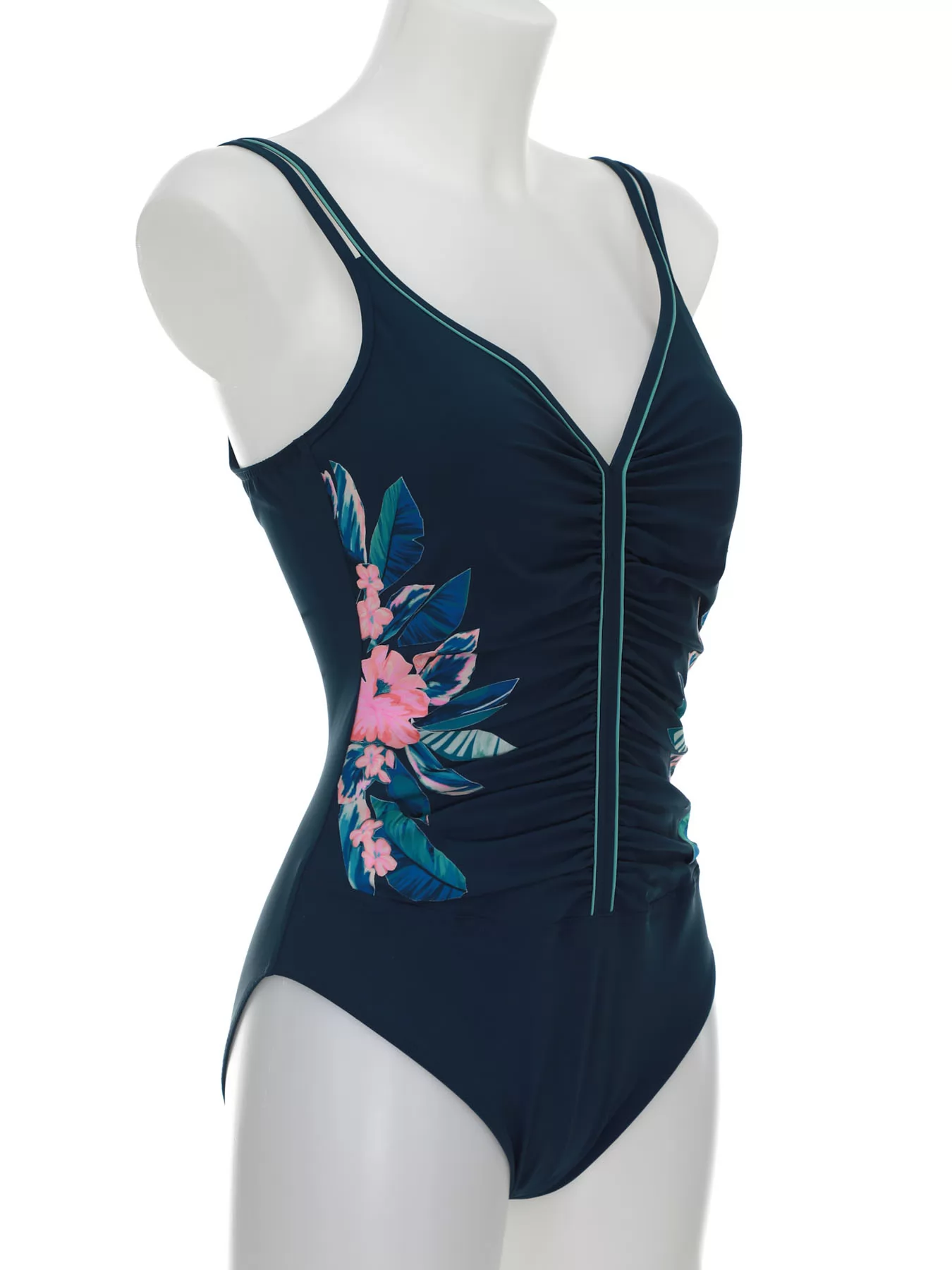 Granatowy Kostium kąpielowy Sunflair 22003 - zdjęcie 3