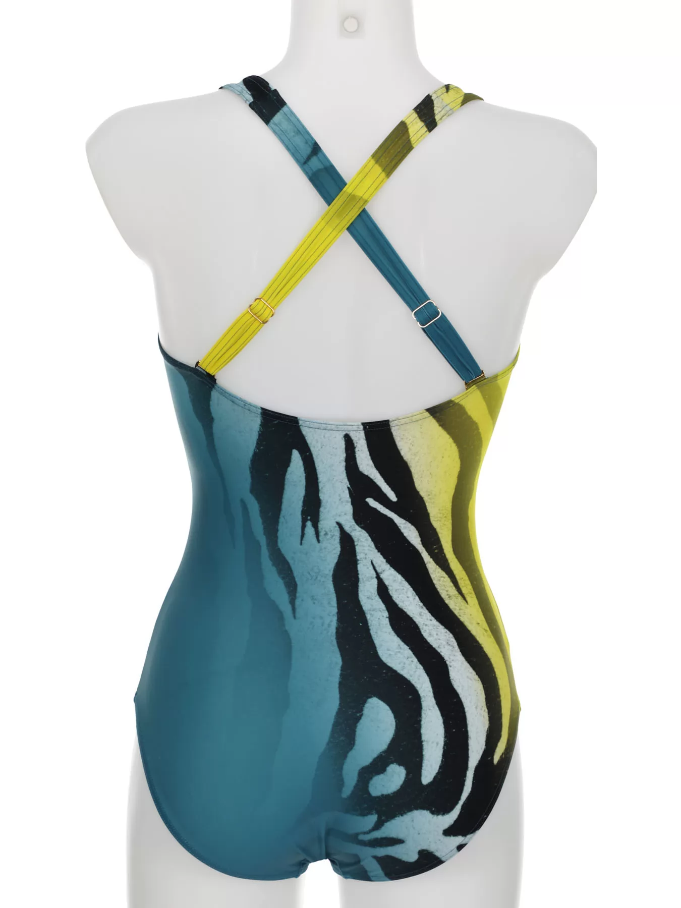 Niebieski, wielobarwny, żółty Kostium kąpielowy Sunflair 22040 - zdjęcie 2