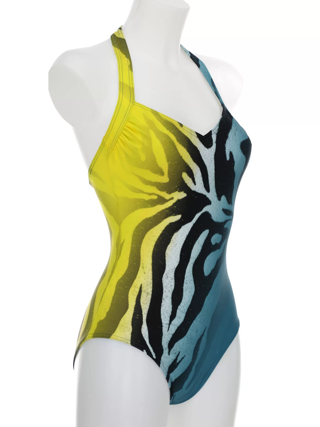 Niebieski, wielobarwny, żółty Kostium kąpielowy Sunflair 22040 - zdjęcie 6