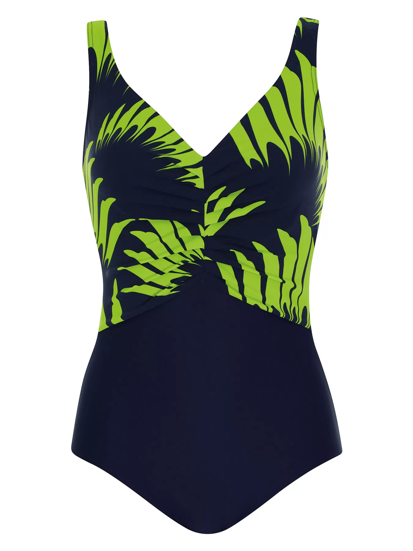 Granatowy, zielony Kostium kąpielowy Sunflair 72159 - zdjęcie 1