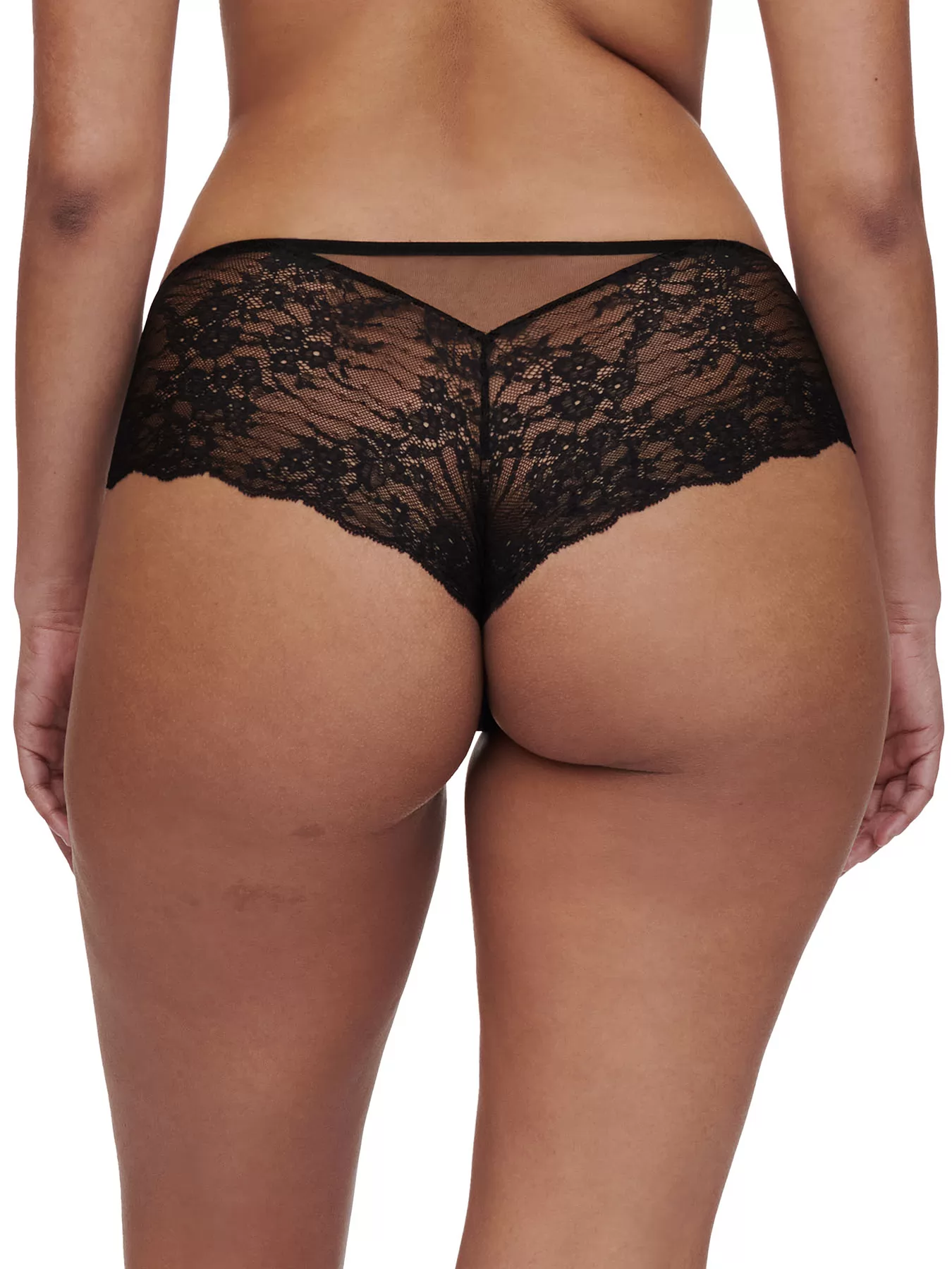 Czarny Bokserki damskie Chantelle Pulp Crush C22MB0 - zdjęcie 2