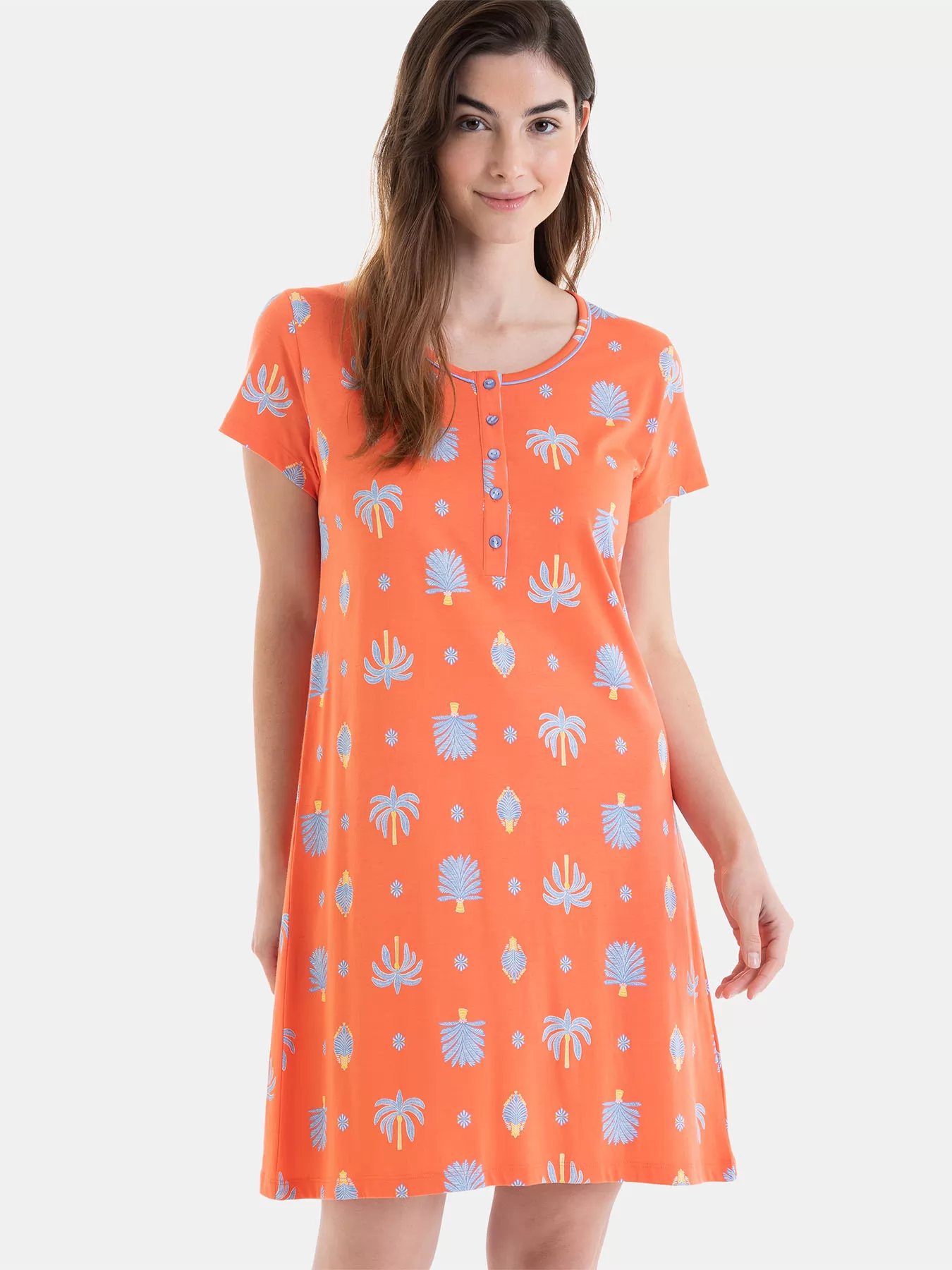 Pomarańczowy Koszula nocna Massana 257213 - zdjęcie 3