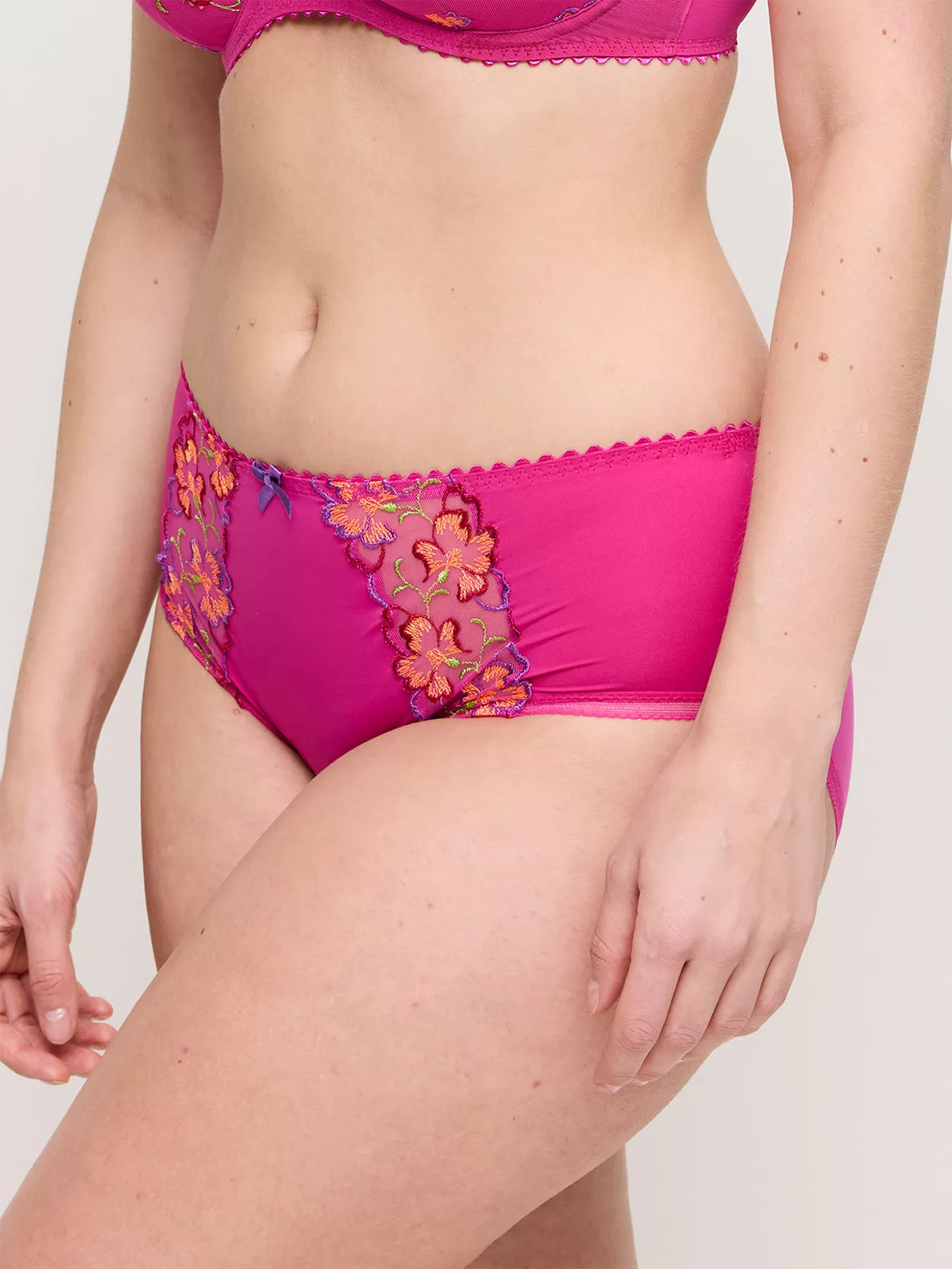 Różowy Figi wysokie PrimaDonna Devdaha 563441 - zdjęcie 3