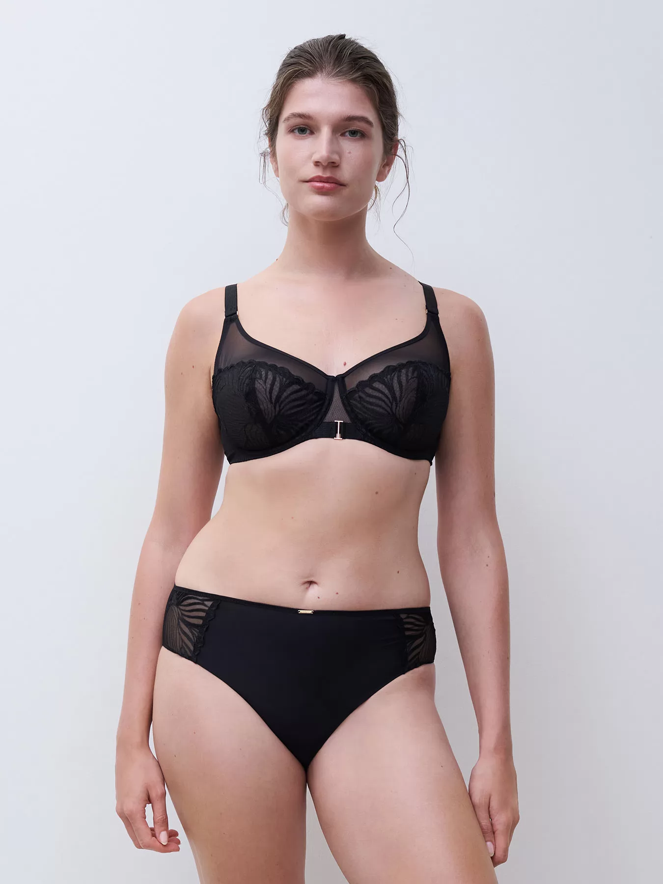 Czarny Biustonosz Chantelle Legend C15YMU - zdjęcie 5