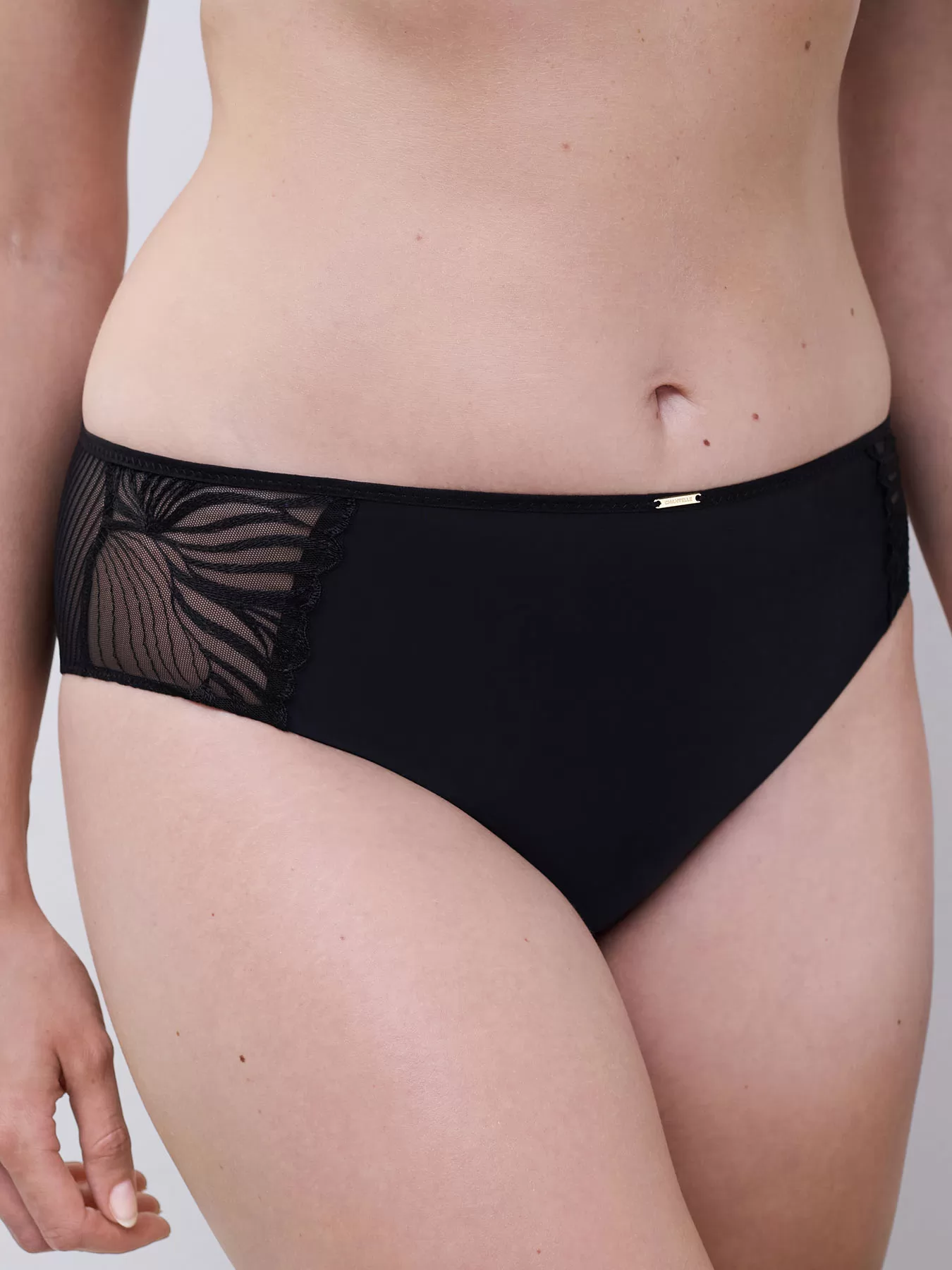 Czarny Figi Chantelle Legend C15YC5 - zdjęcie 3