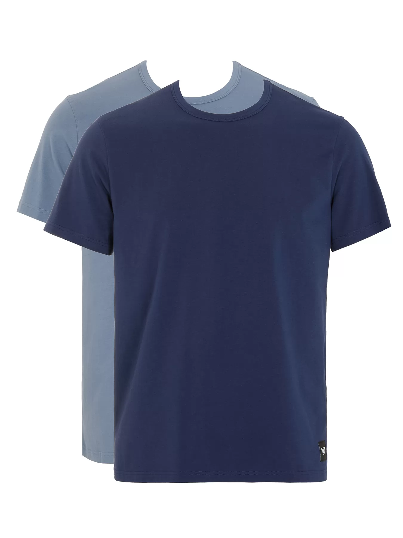 Granatowy, niebieski Koszulka męska 2PACK Emporio Armani M000391AF14987 - zdjęcie 1