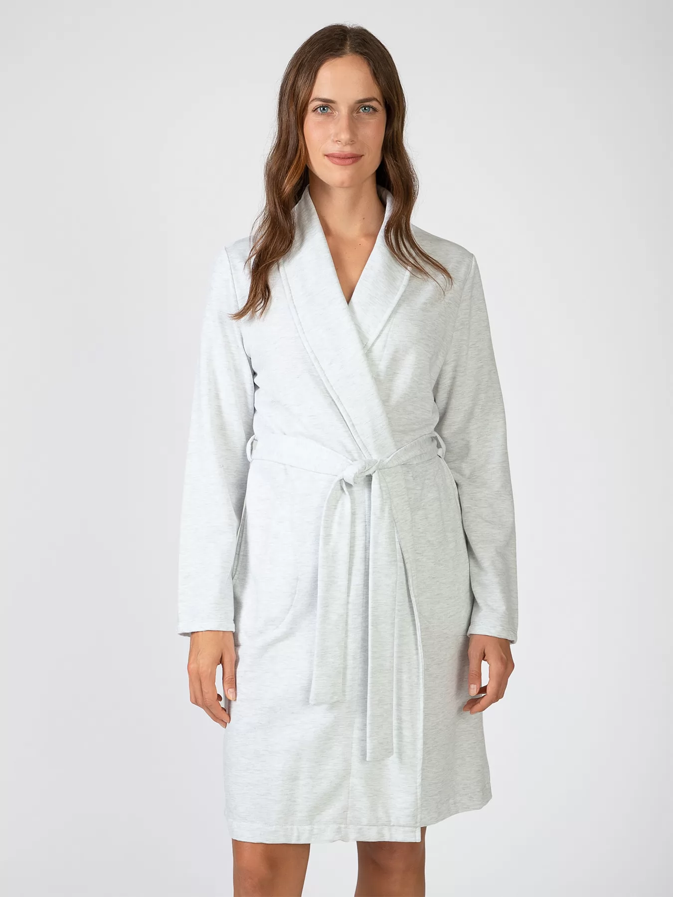 Szary Szlafrok damski Massana 756254 - zdjęcie 1