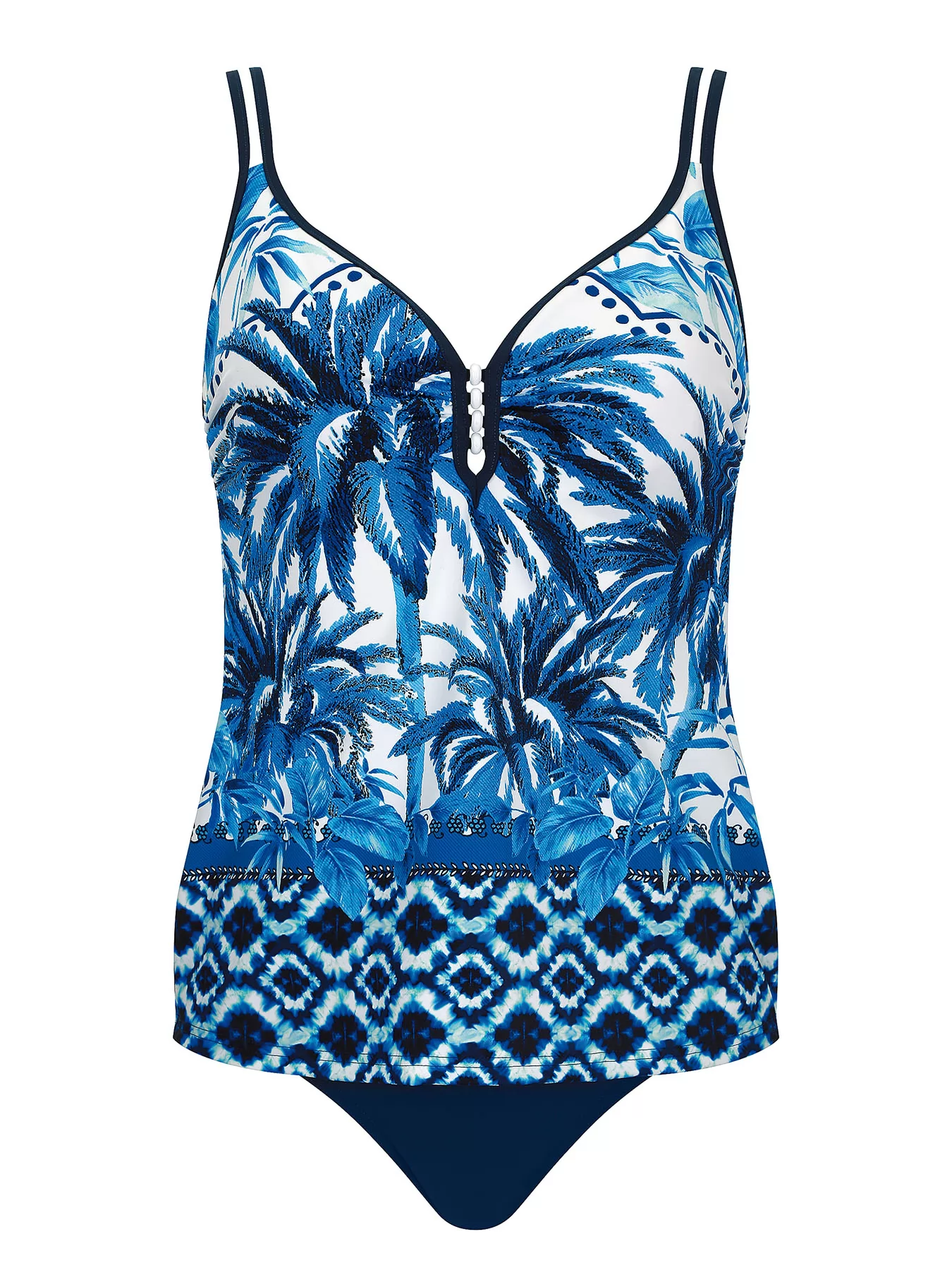 Granatowy, niebieski Tankini Sunflair 78014 - zdjęcie 1