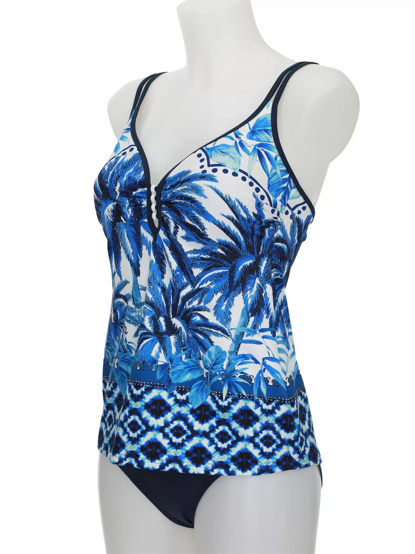 Granatowy, niebieski Tankini Sunflair 78014 - zdjęcie 5