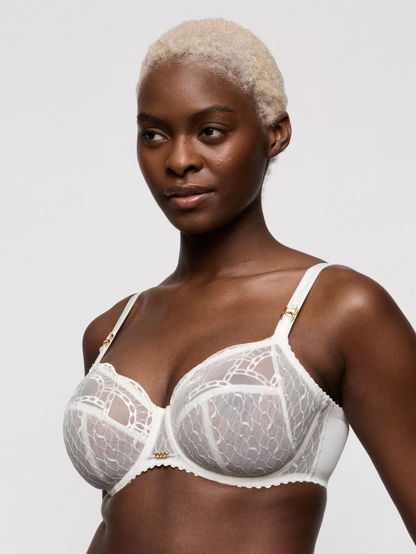 Kremowy Biustonosz Primadonna Naica 163590 - zdjęcie 3