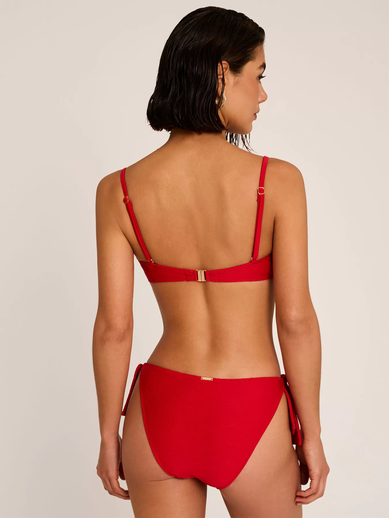 Czerwony Góra od bikini Selmark BN817 - zdjęcie 4