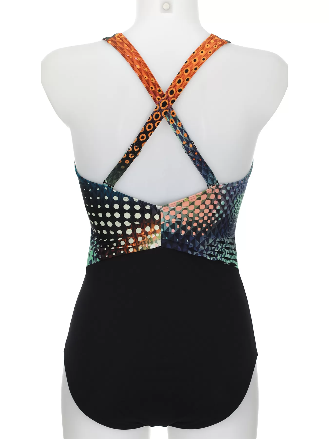 Czarny, wielobarwny Kostium kąpielowy Opera 62612 - zdjęcie 2