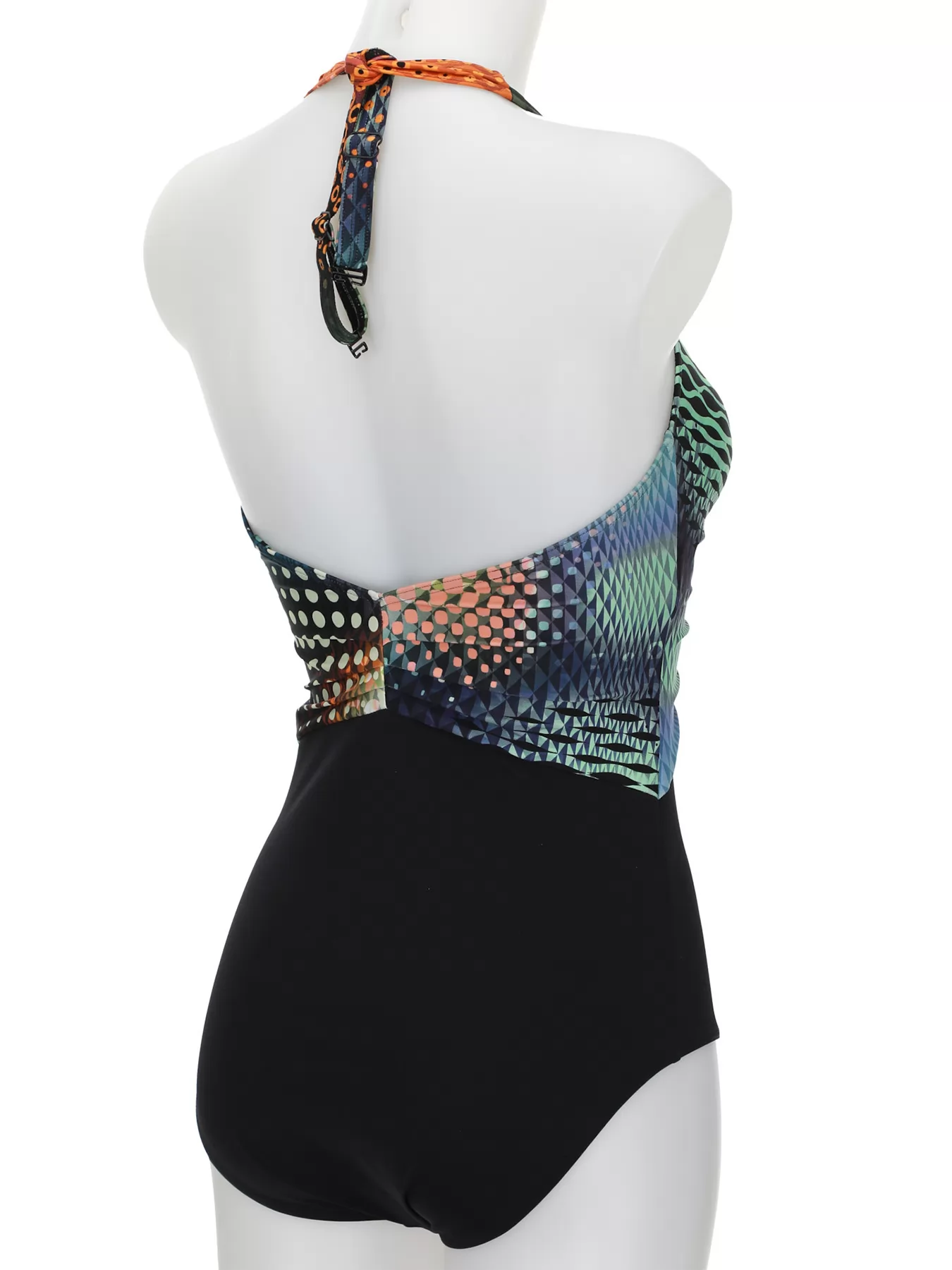Czarny, wielobarwny Kostium kąpielowy Opera 62612 - zdjęcie 6