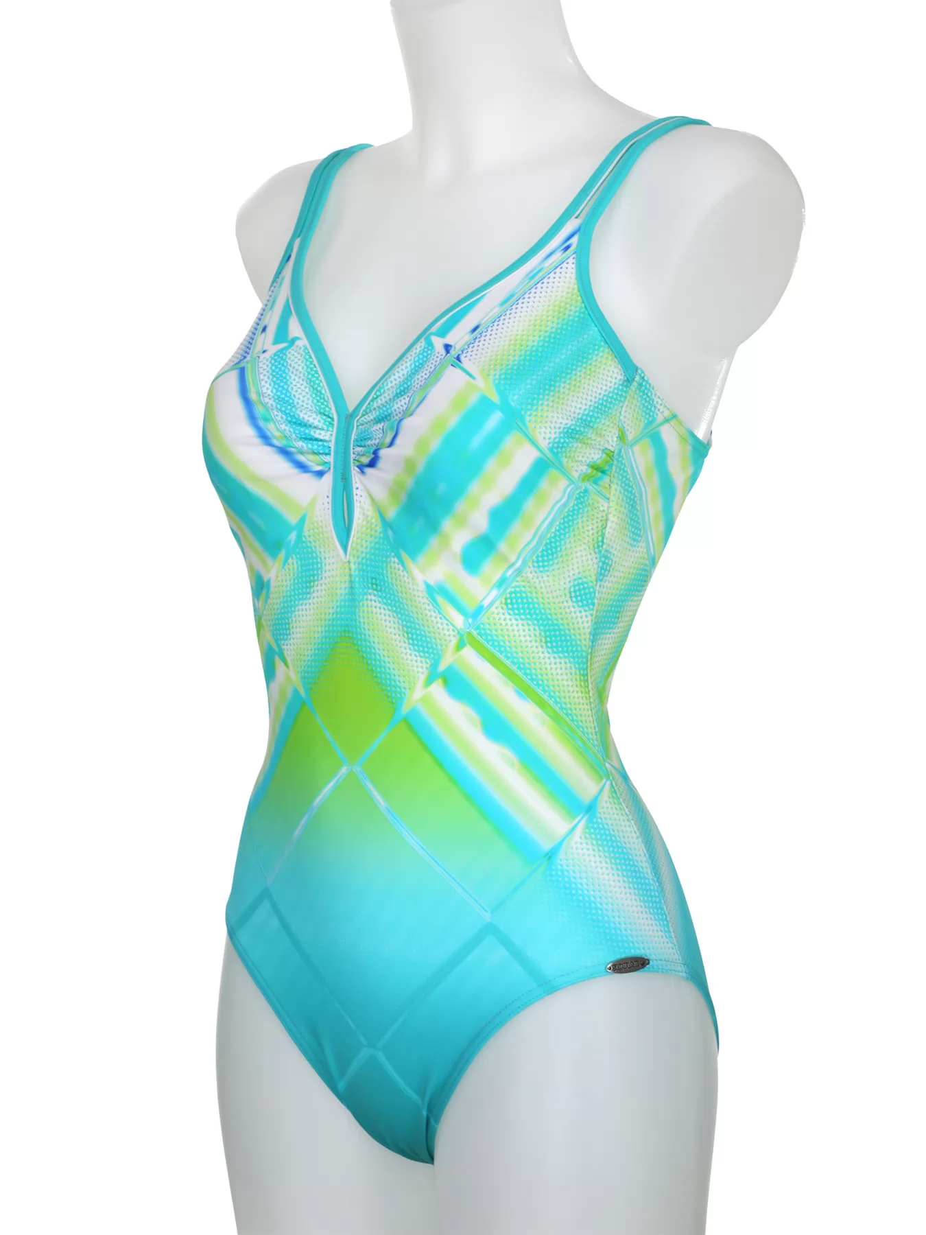 Niebieski, zielony Kostium kąpielowy Sunflair 22039 - zdjęcie 3