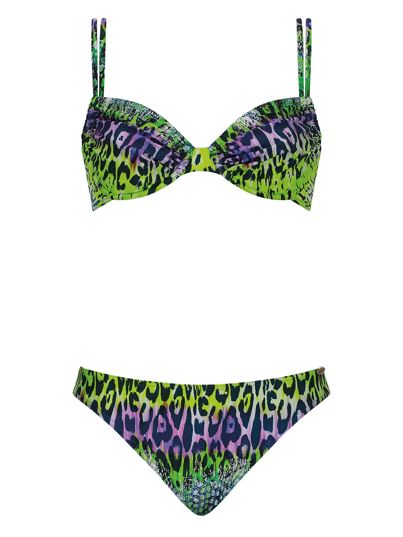 Fioletowy, wielobarwny, zielony Kostium kąpielowy Sunflair 21012 - zdjęcie 1