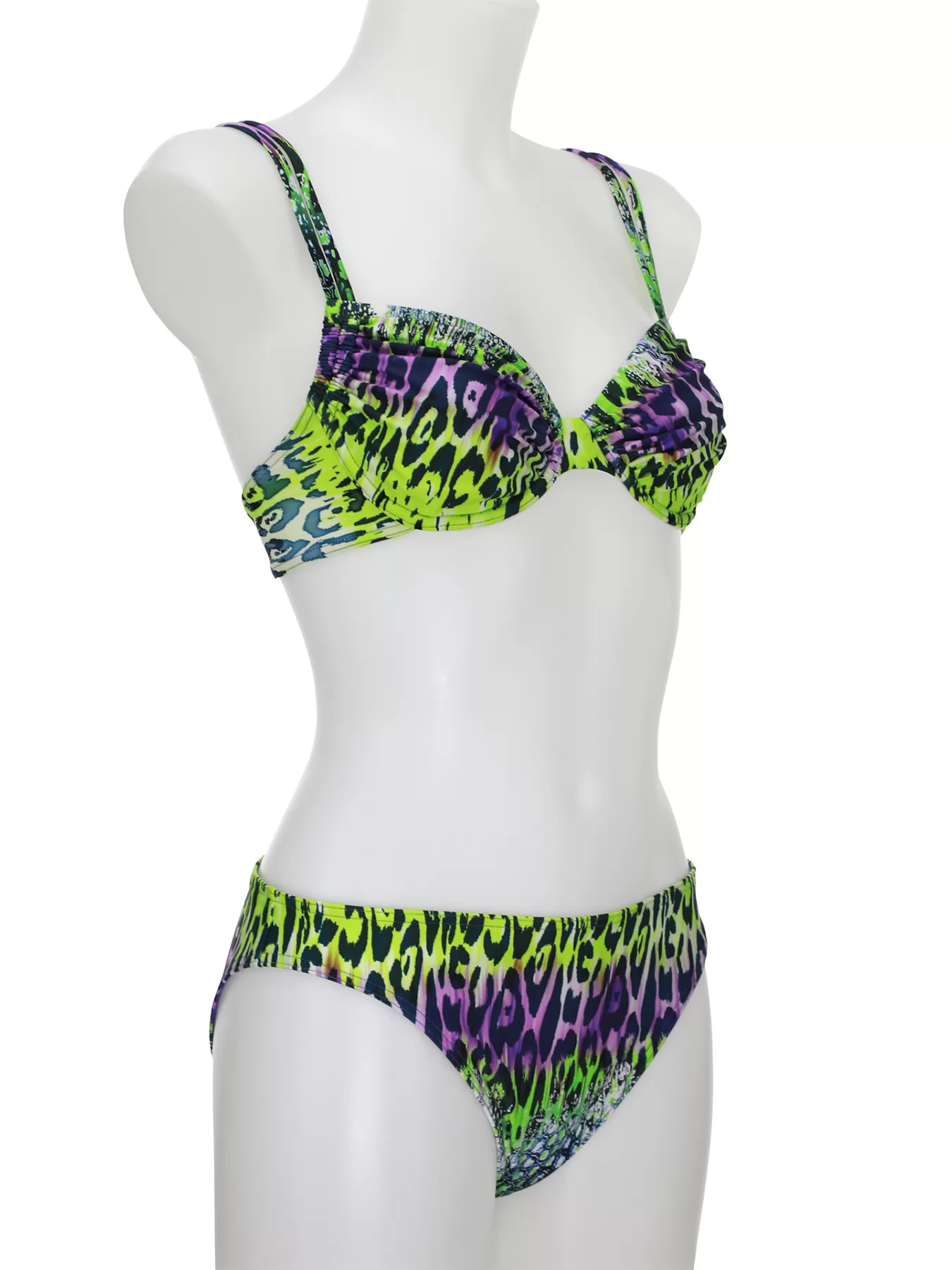 Fioletowy, wielobarwny, zielony Kostium kąpielowy Sunflair 21012 - zdjęcie 3