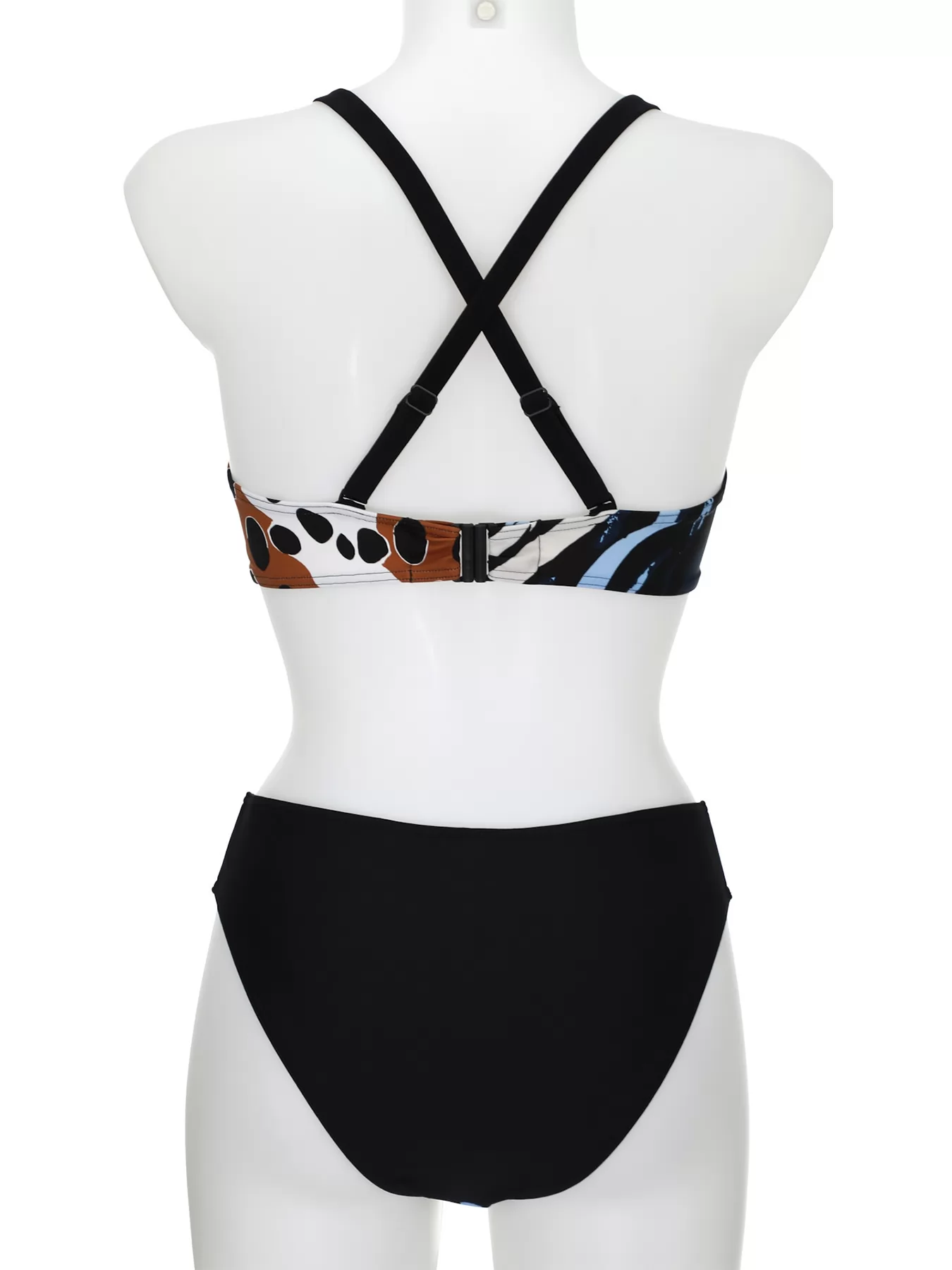 Czarny, niebieski, wielobarwny Kostium kąpielowy Sunflair 21083 - zdjęcie 2