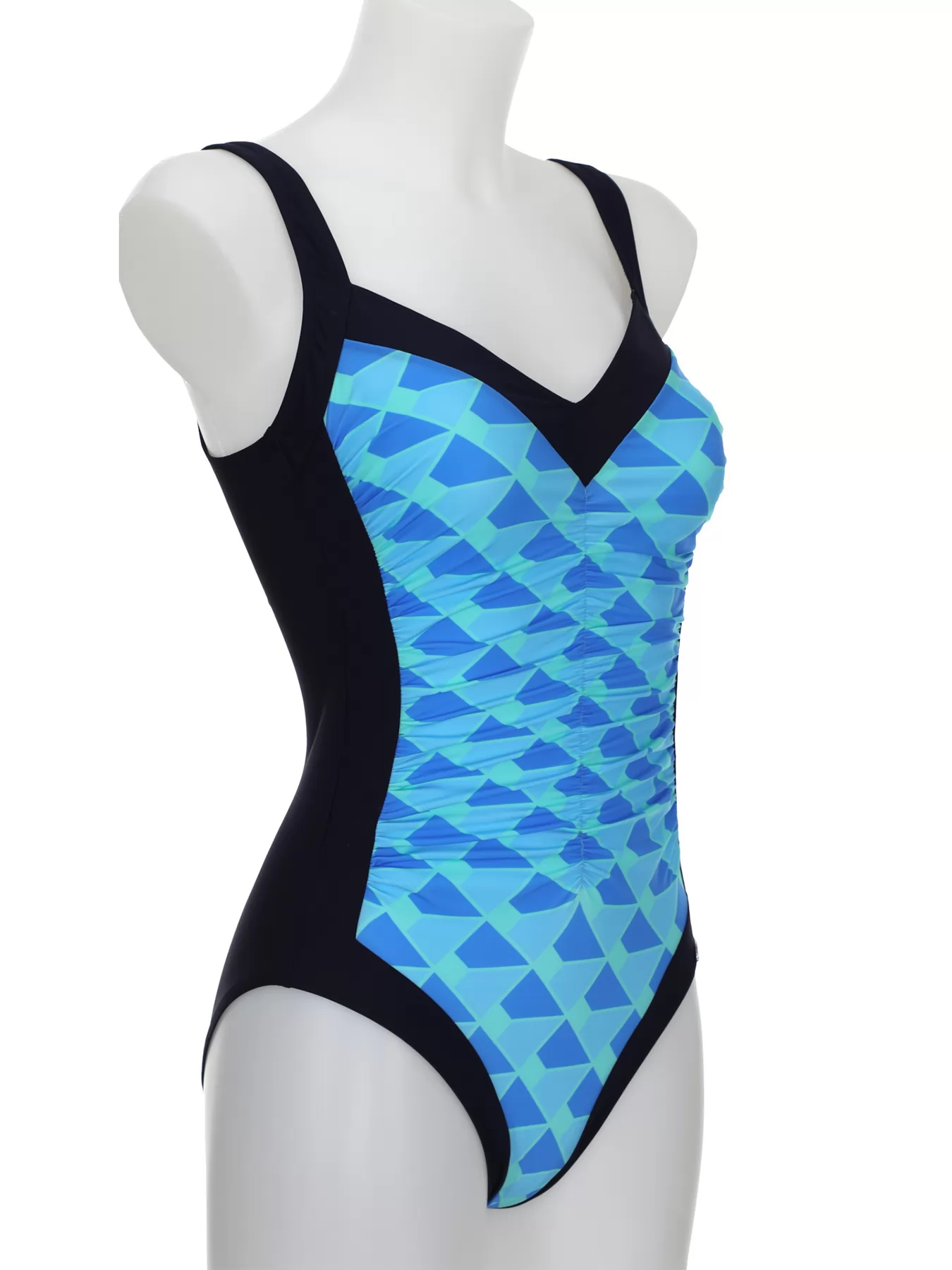 Czarny, niebieski Kostium kąpielowy Sunflair 72039 - zdjęcie 3