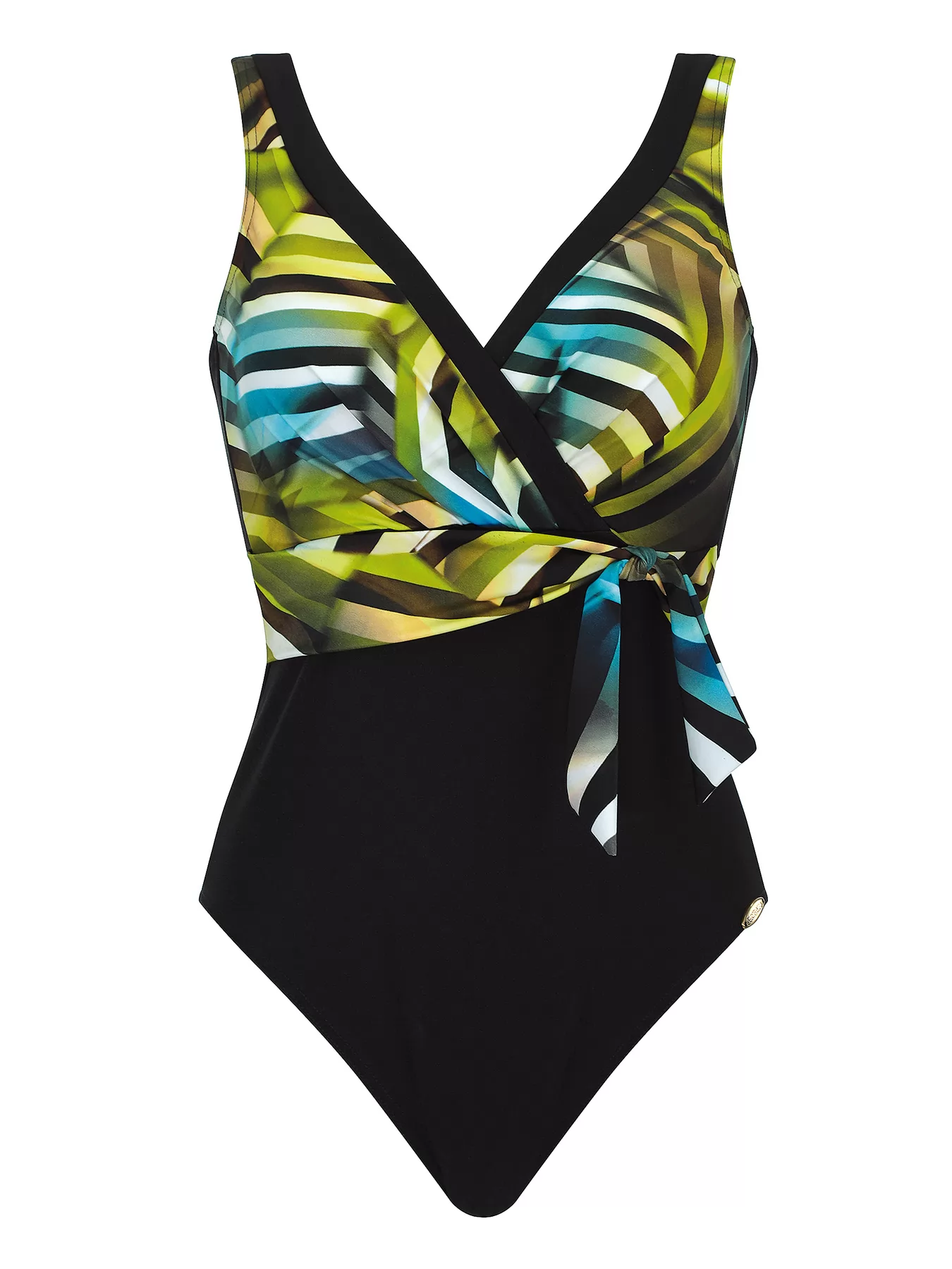 Czarny, wielobarwny, zielony Kostium kąpielowy Sunflair 22020 - zdjęcie 1