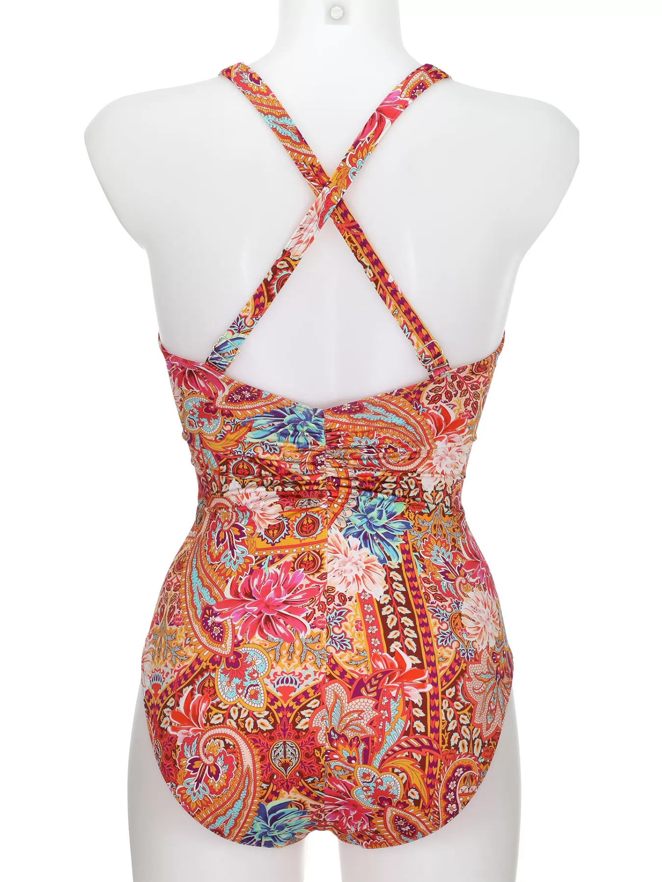 Czerwony, wielobarwny Kostium kąpielowy Opera 62013 - zdjęcie 2