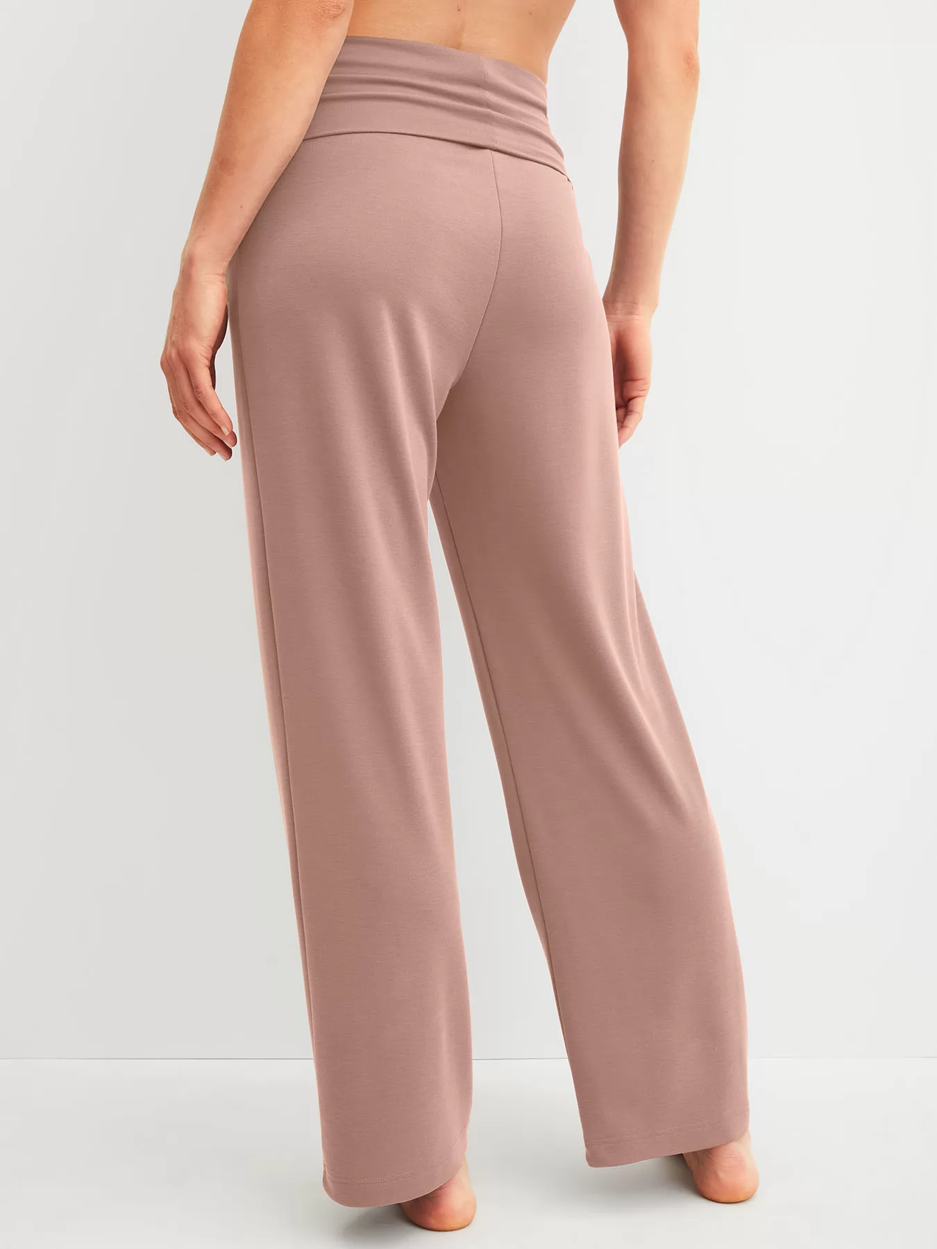Beżowy Spodnie damskie Calida Natural Loungewear 29776 - zdjęcie 2